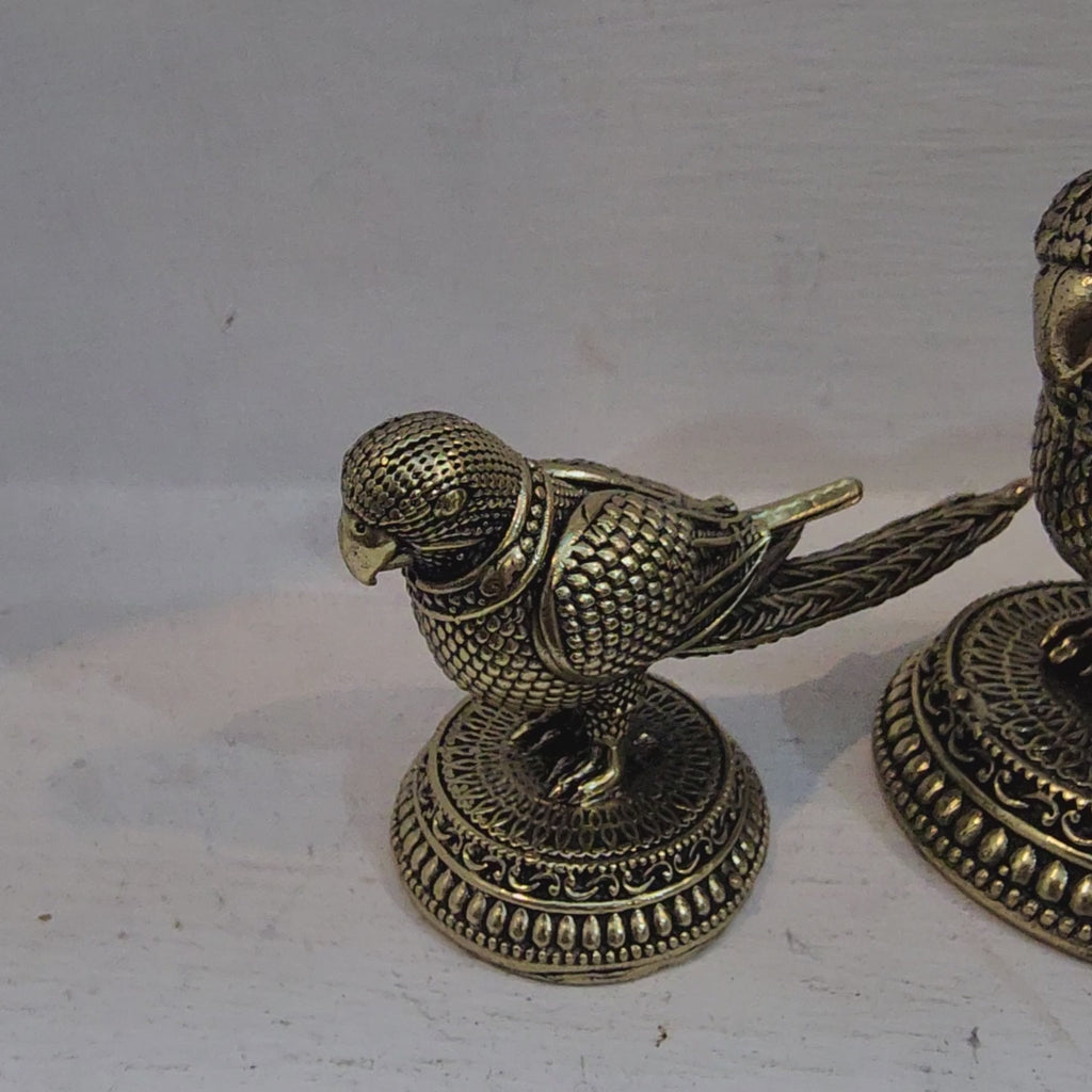 Premium Brass Parrot idol for vastu or decor