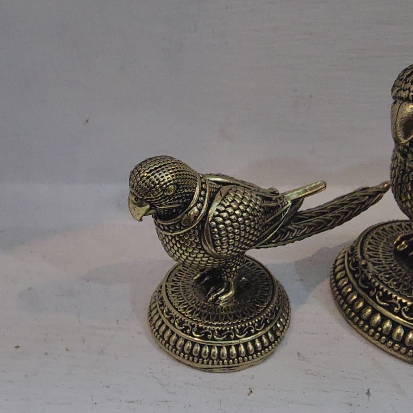Premium Brass Parrot idol for vastu or decor