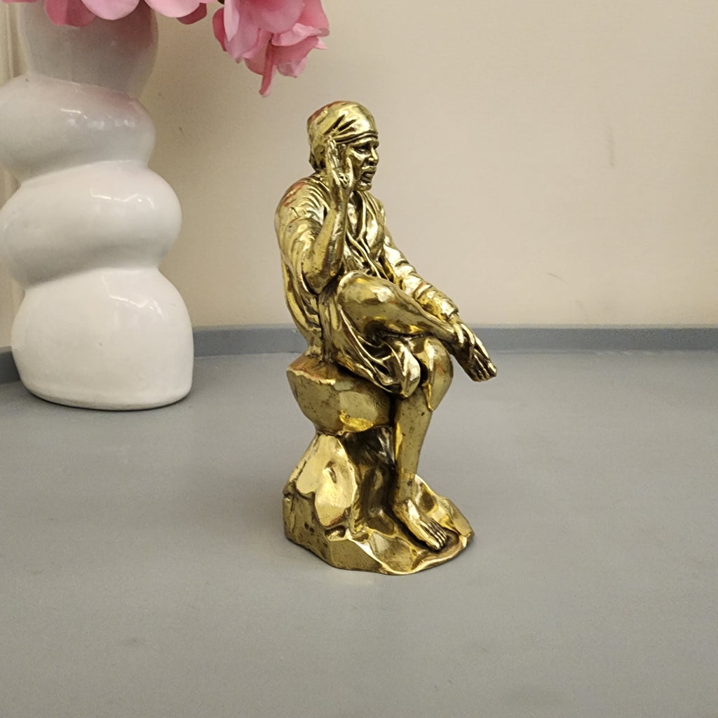 Sai baba statue premium brass 2inch or 5 inch