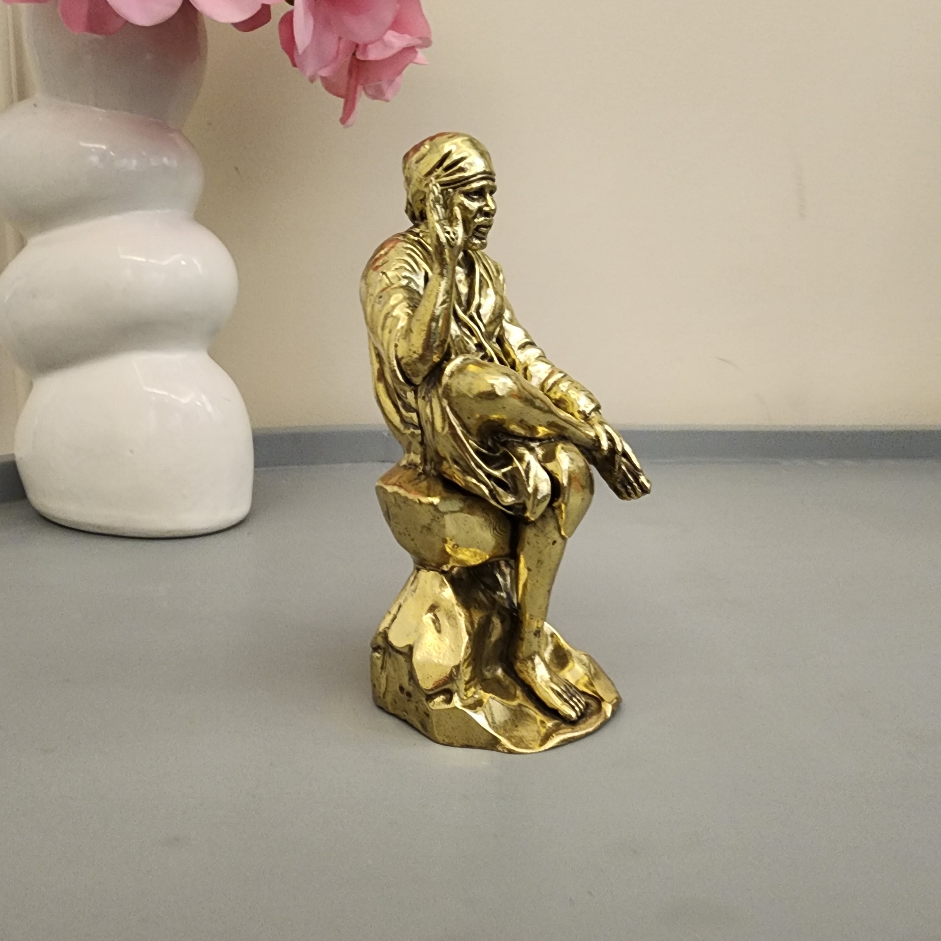 Sai baba statue premium brass 2inch or 5 inch