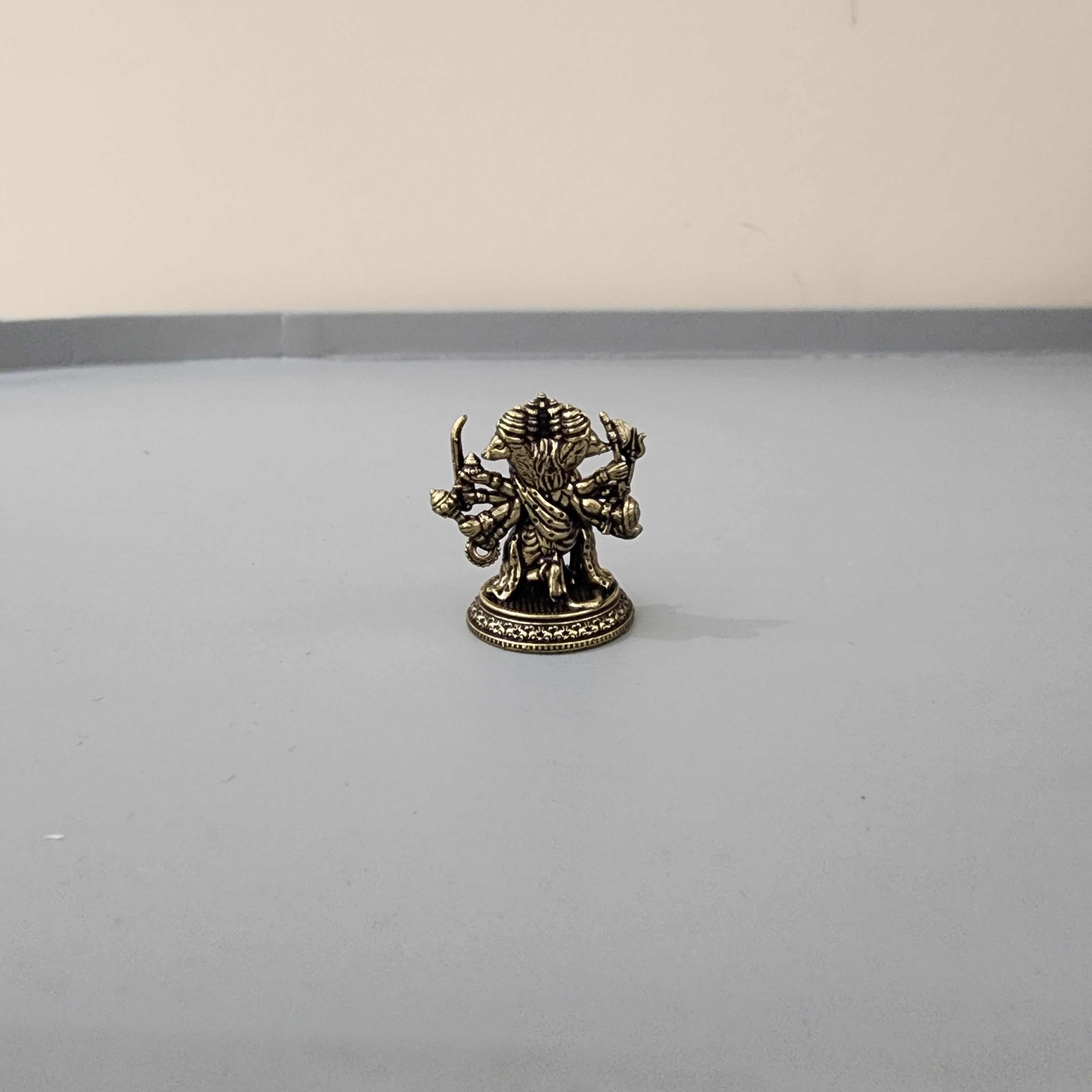 3 cm mini Punchmukhi statue
