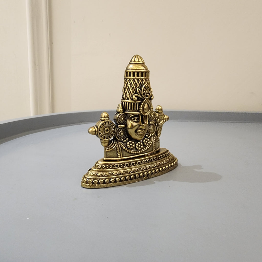 3.5 inch Balaji Venkateshwara car dashboard idol ( 85 gram)