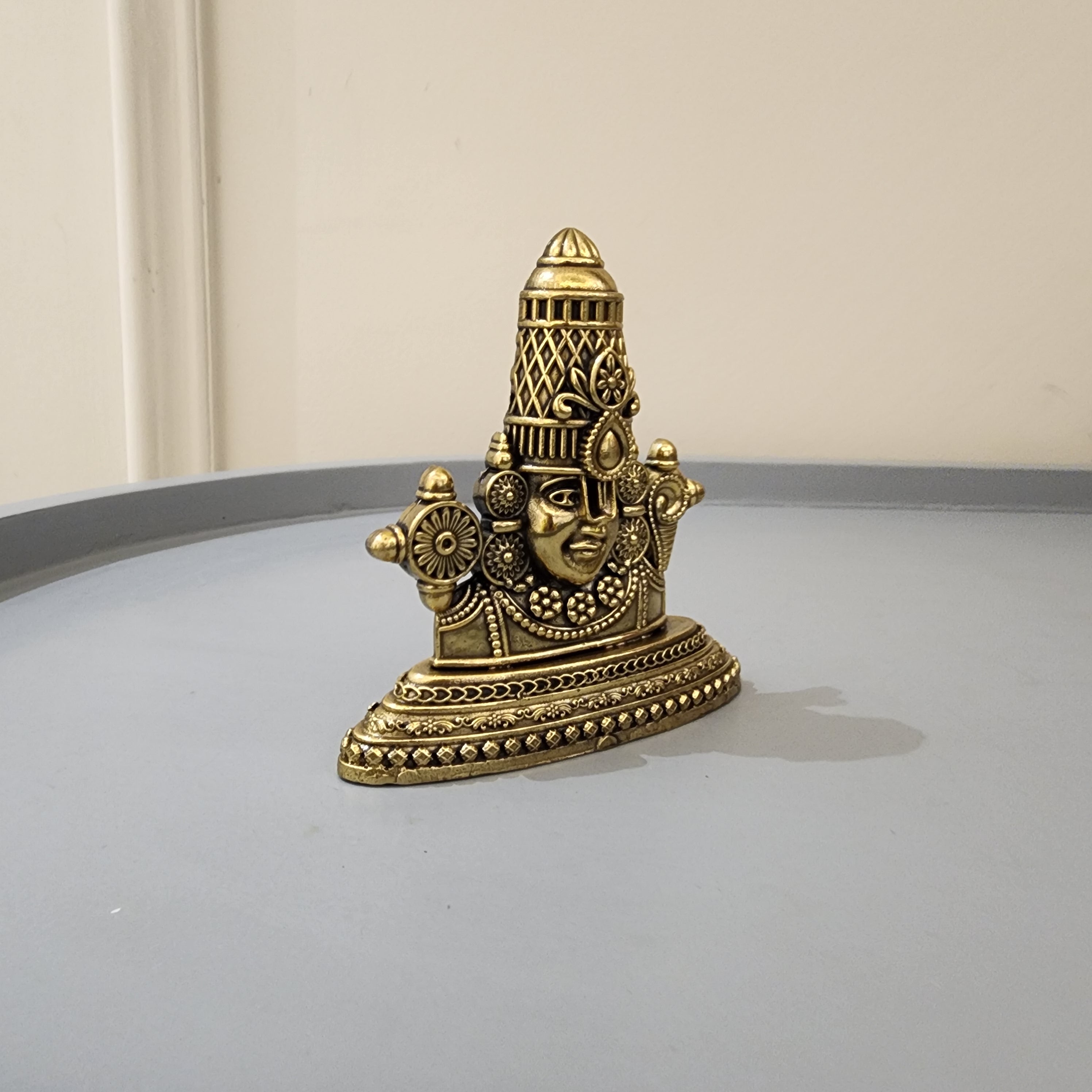 3.5 inch Balaji Venkateshwara car dashboard idol ( 85 gram)