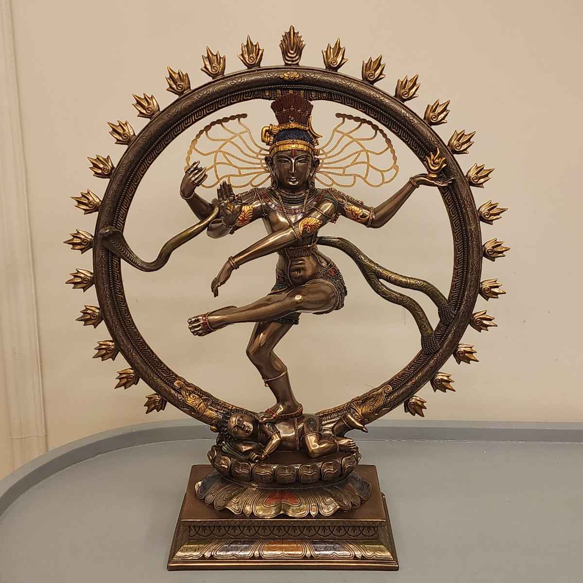 18 inch long Nataraja Statue bronze finished