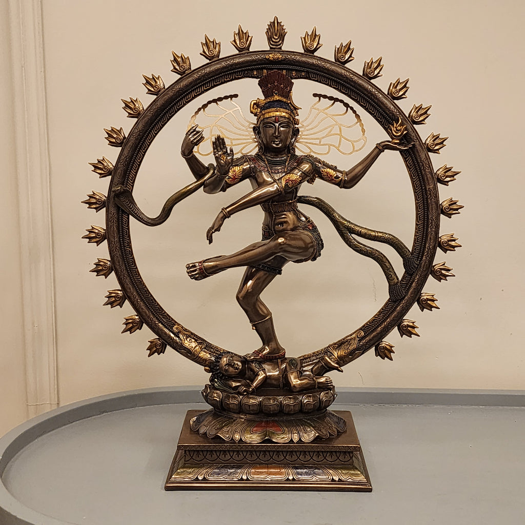 18 inch long Nataraja Statue bronze finished