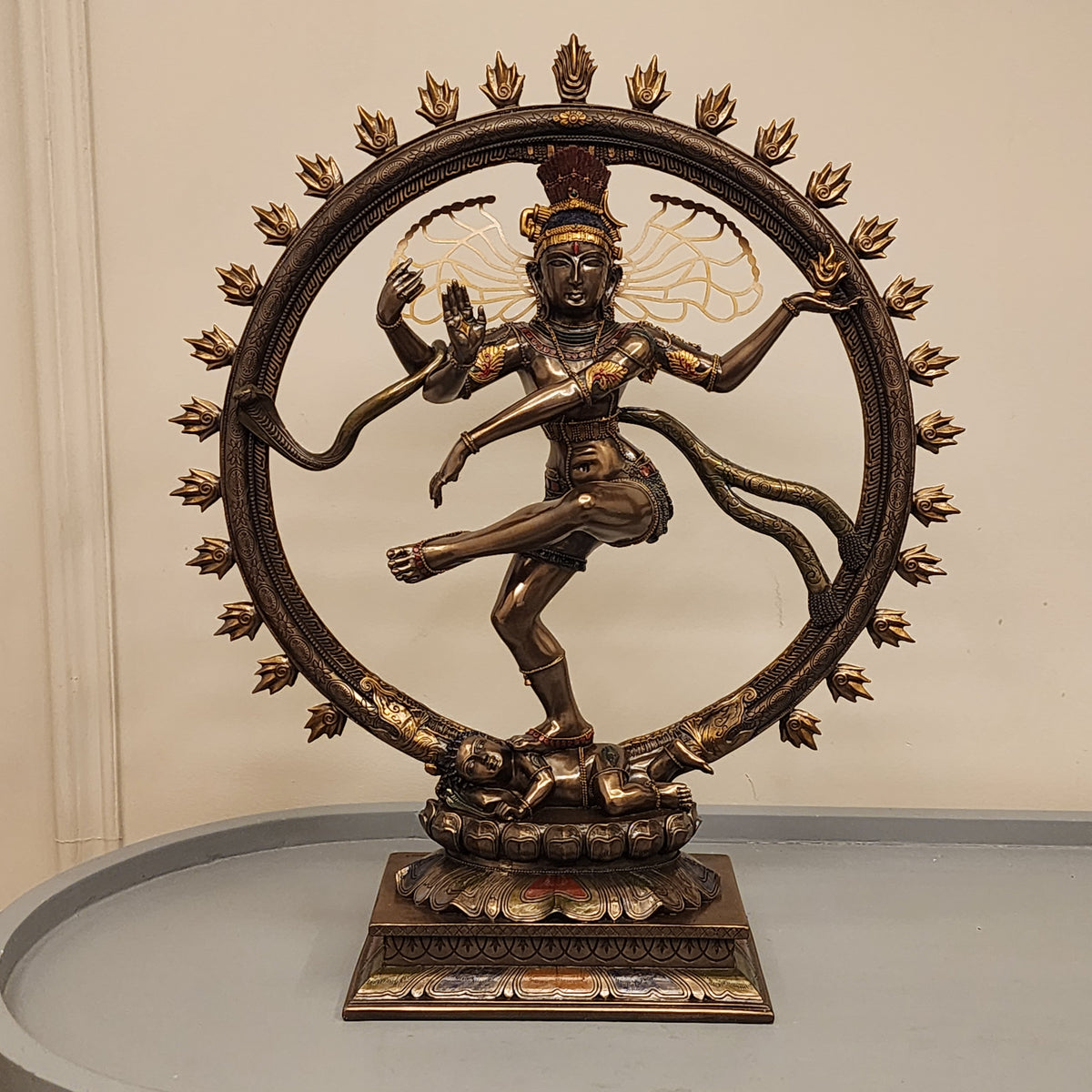 18 inch long Nataraja Statue bronze finished
