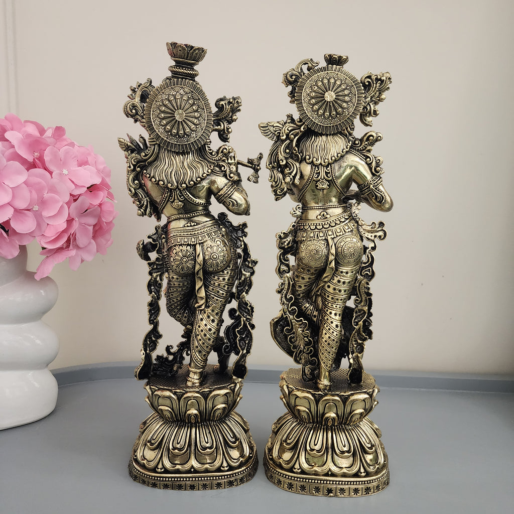 10 cm , 29 cm , 37 cm lord Krishna statue premium brass statue