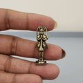 Standing 1.2 inch miniature hanuman naman idol