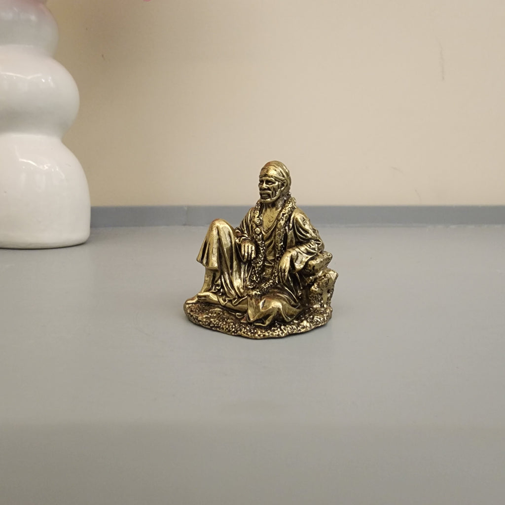 Sai baba statue premium brass 2inch or 5 inch