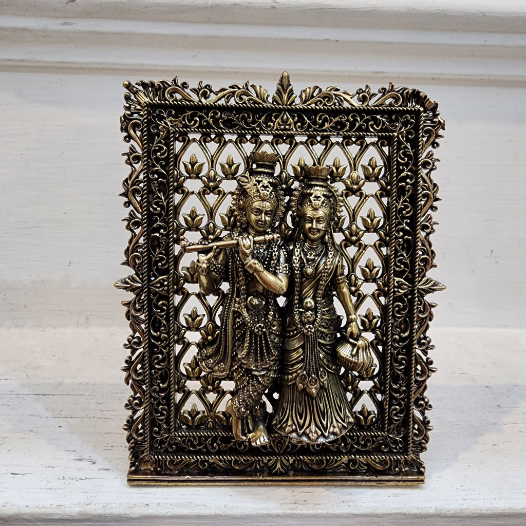 RADHA KRISHNA FOR CAR DASHBOARD 12 cm , 0.213 KG