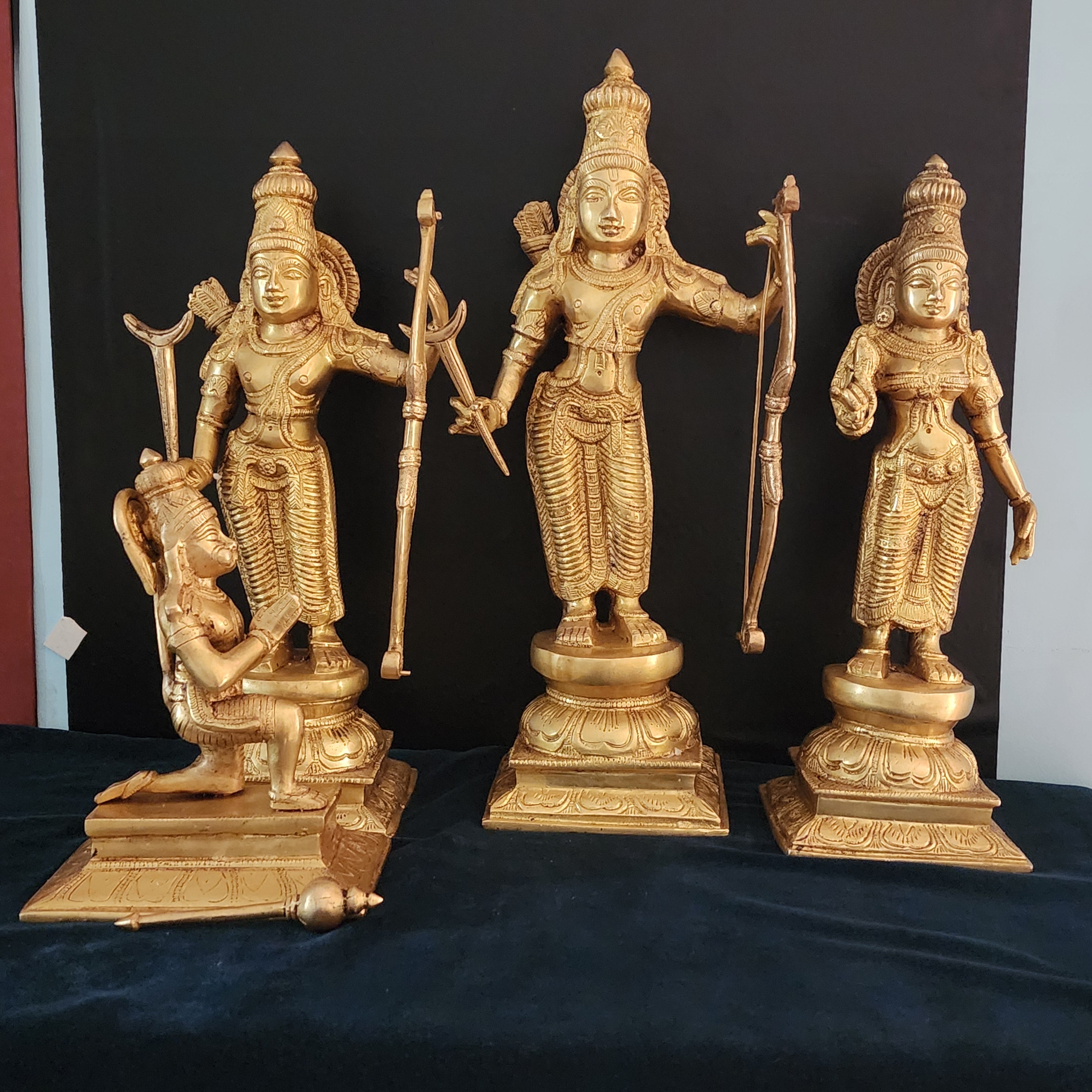 18.5 inch Ram darbar statue
