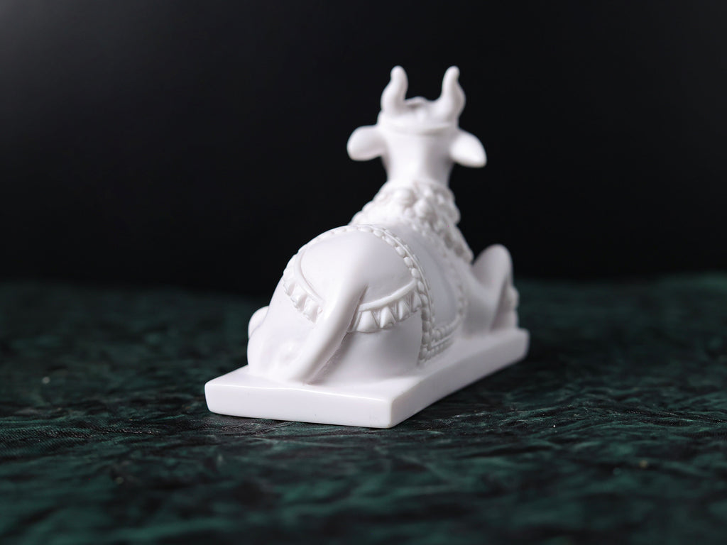 Nandi Statue Marble Dust FIGUIRNE
