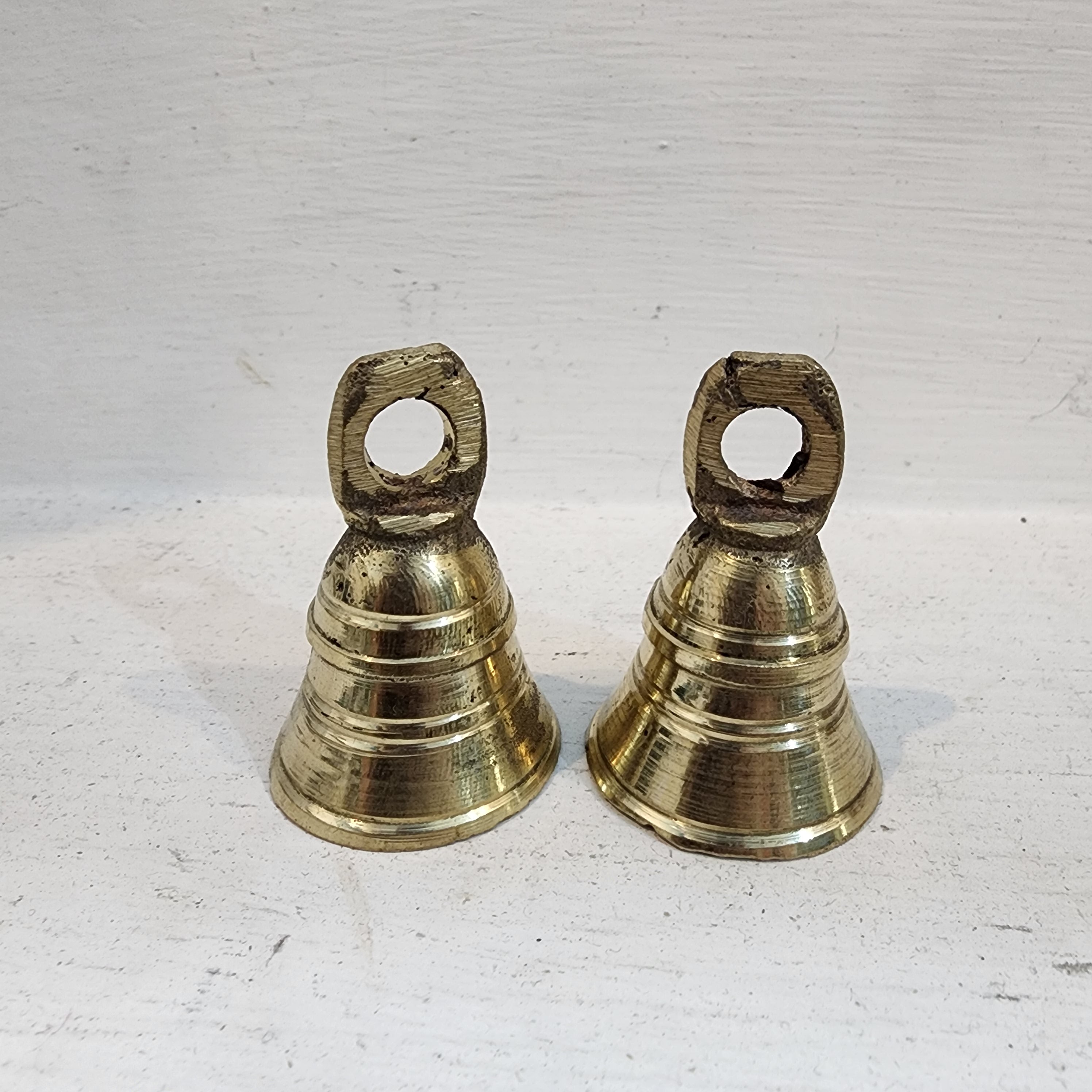 Small brass bell 2 inch , weight:- 50 gram approx