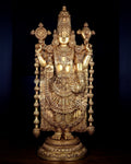 48 inch long Venkateswara Statue brass 90 kg