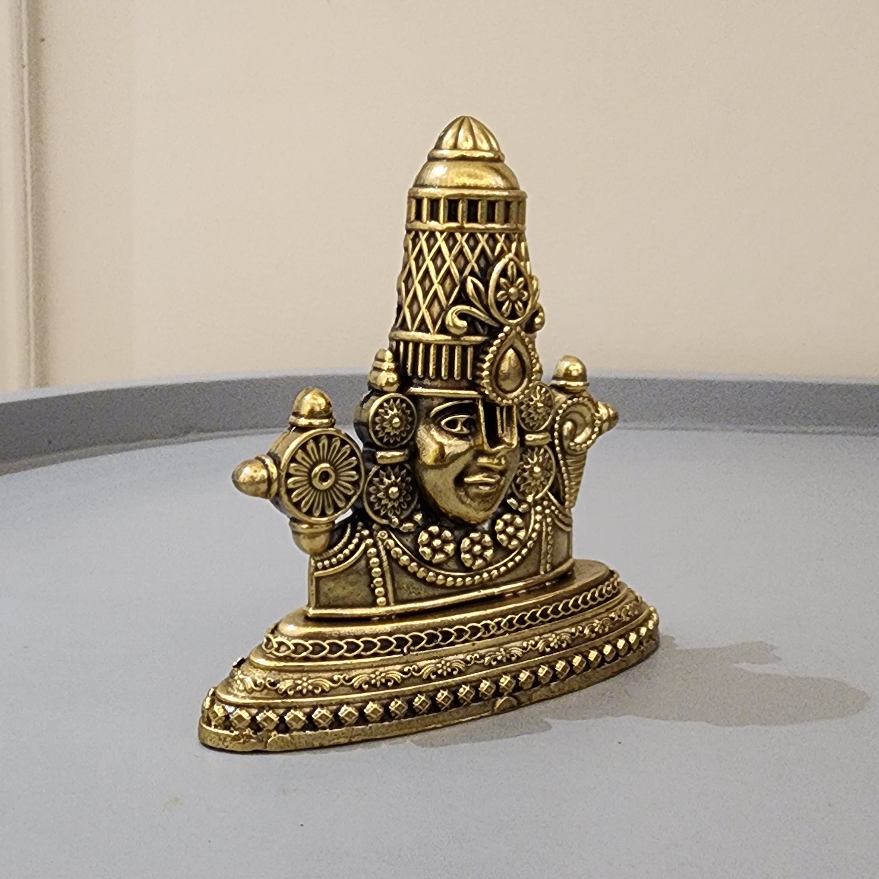 3.5 inch Balaji Venkateshwara car dashboard idol ( 85 gram)