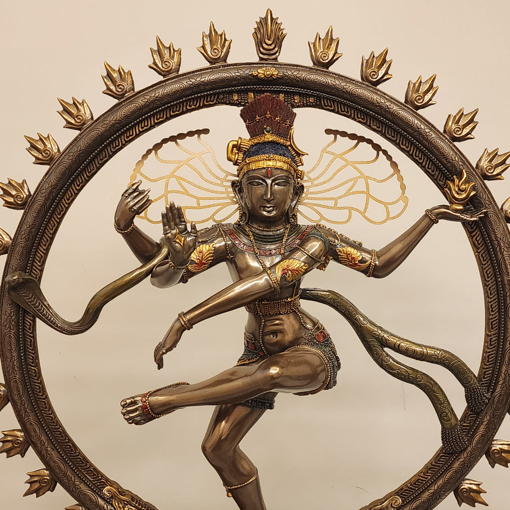 18 inch long Nataraja Statue bronze finished