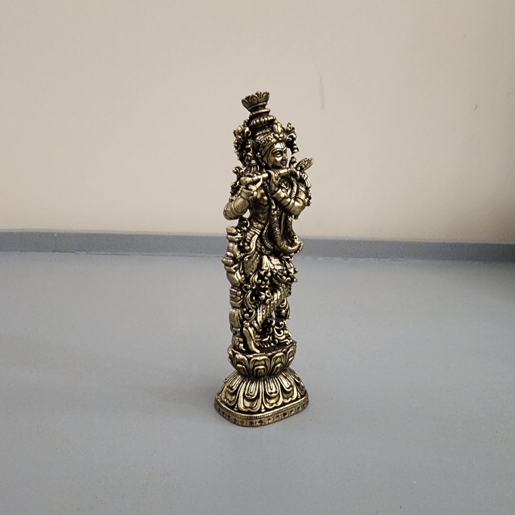 lord Krishna statue premium brass statue