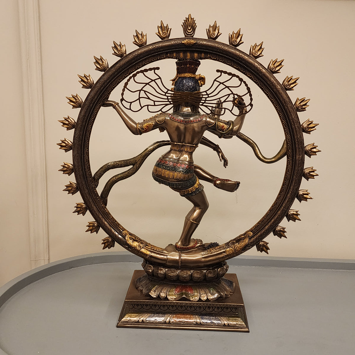 18 inch long Nataraja Statue bronze finished