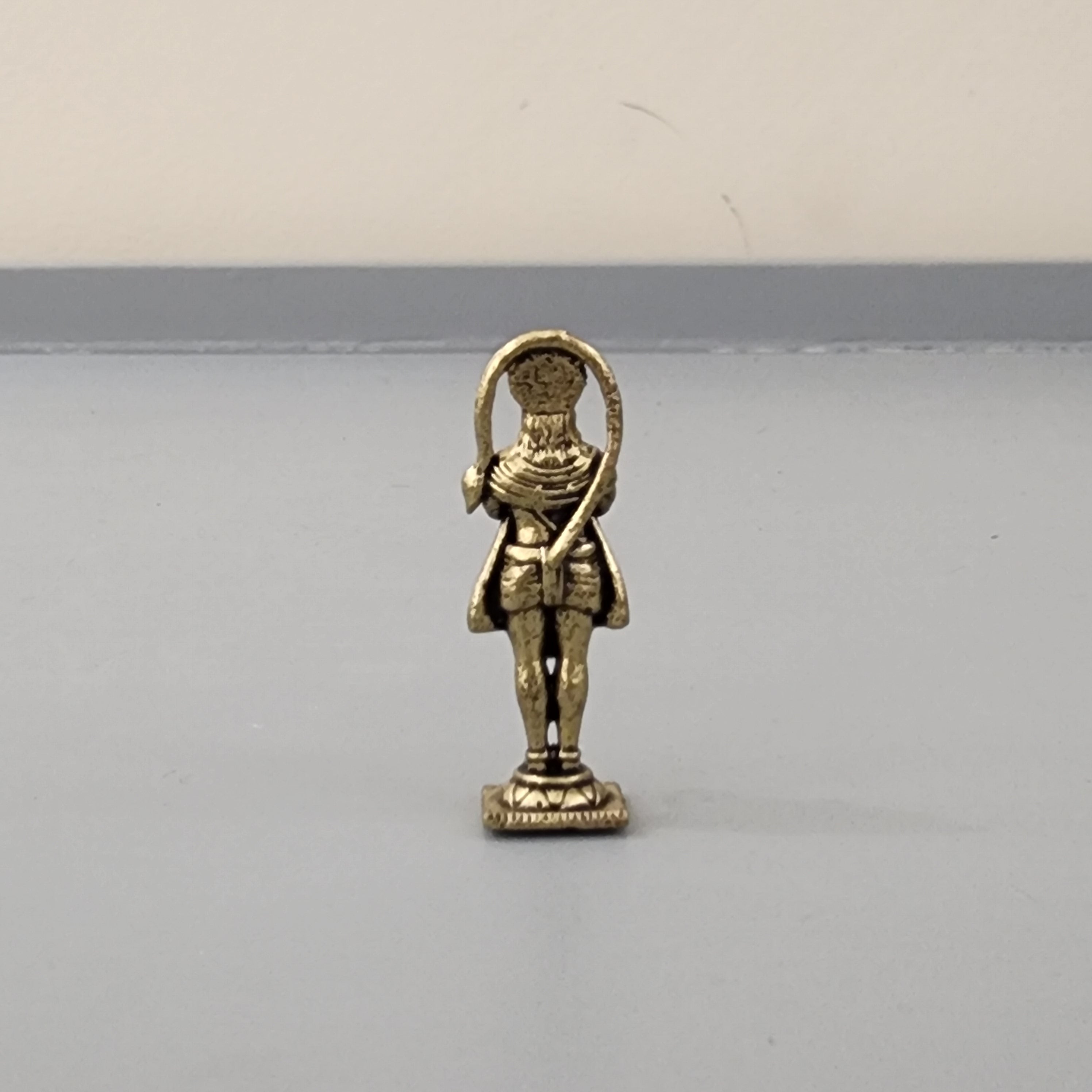 Standing 1.2 inch miniature hanuman naman idol