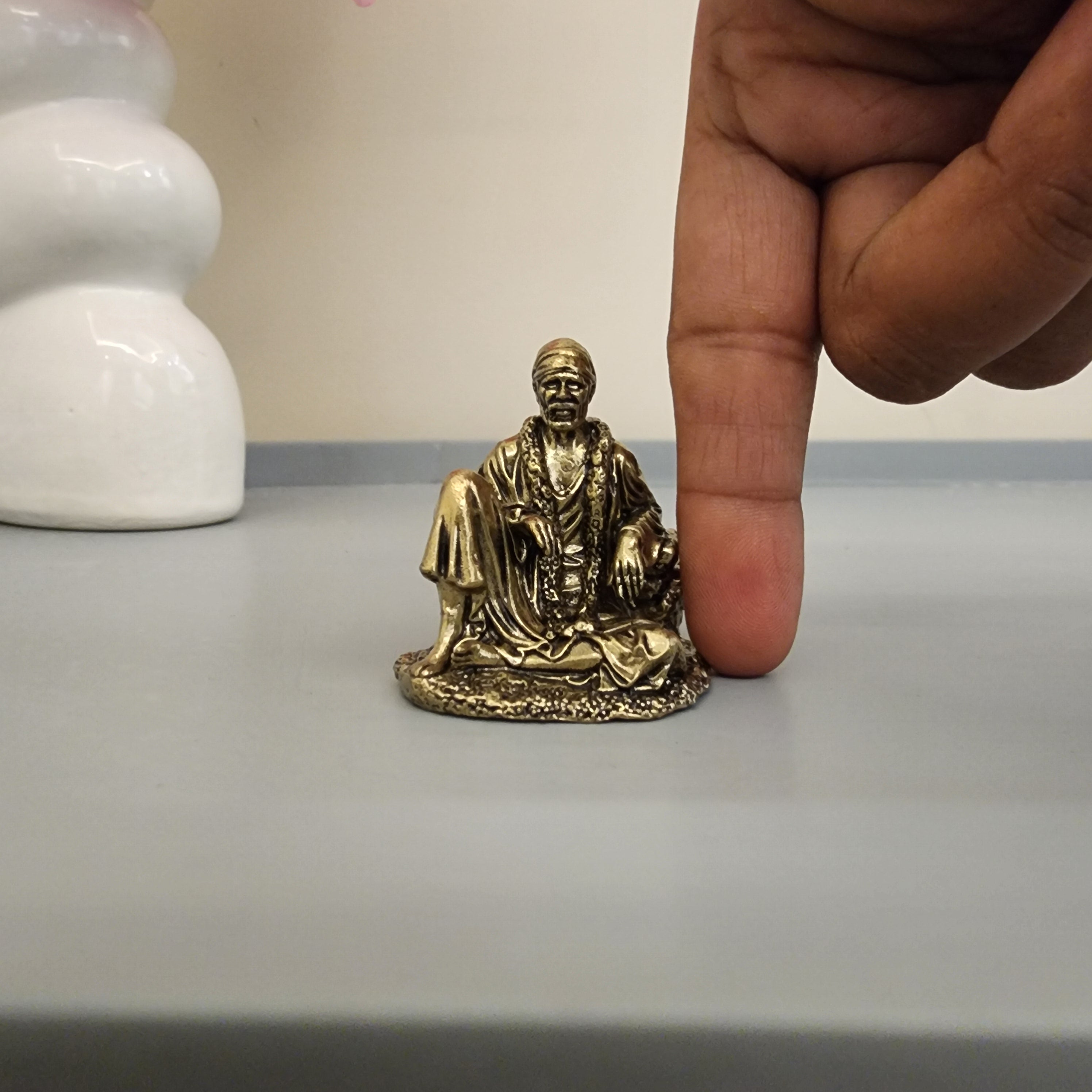 Sai baba statue premium brass 2inch or 5 inch