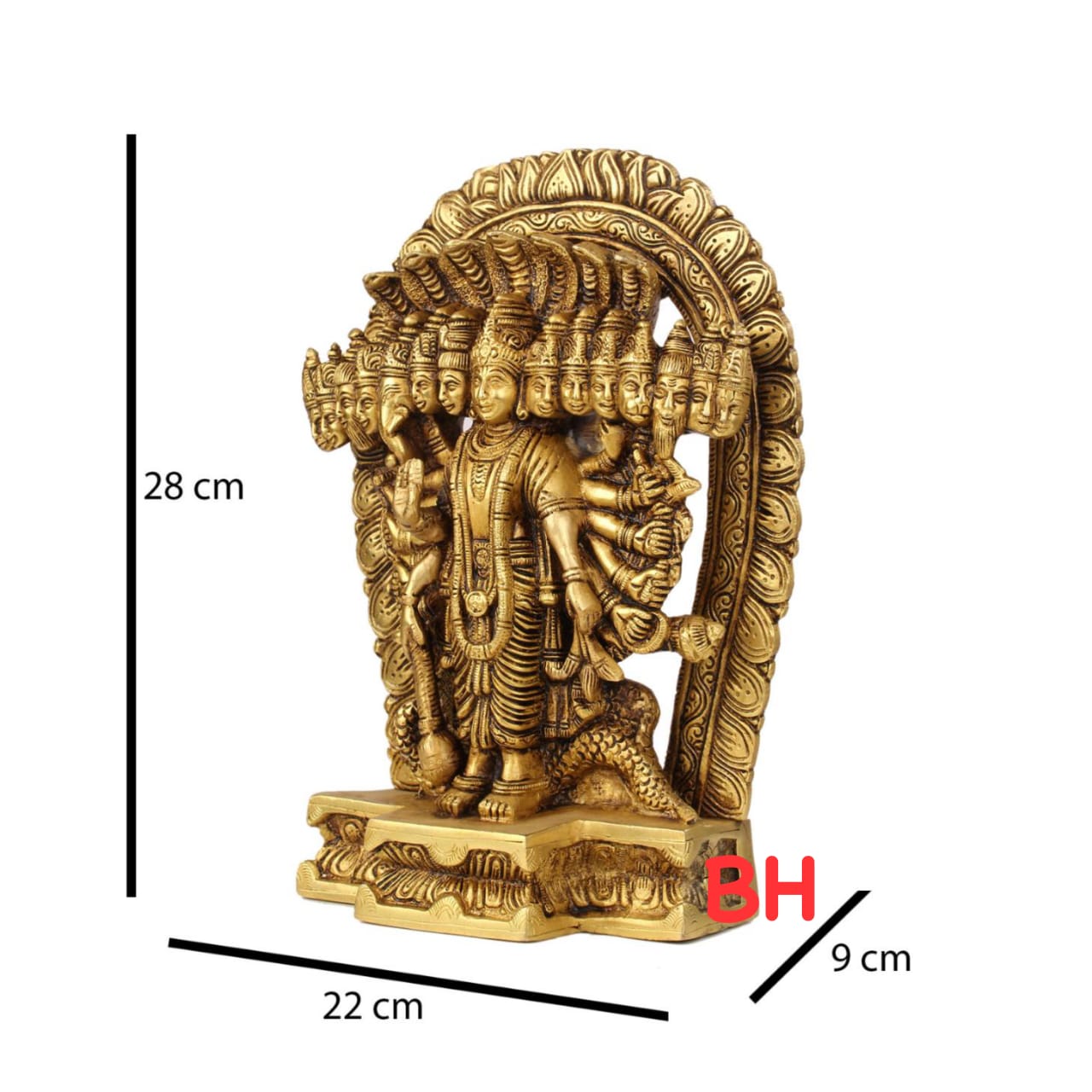 Brass Vishnu Virat Swaroop 28 cm STATUE