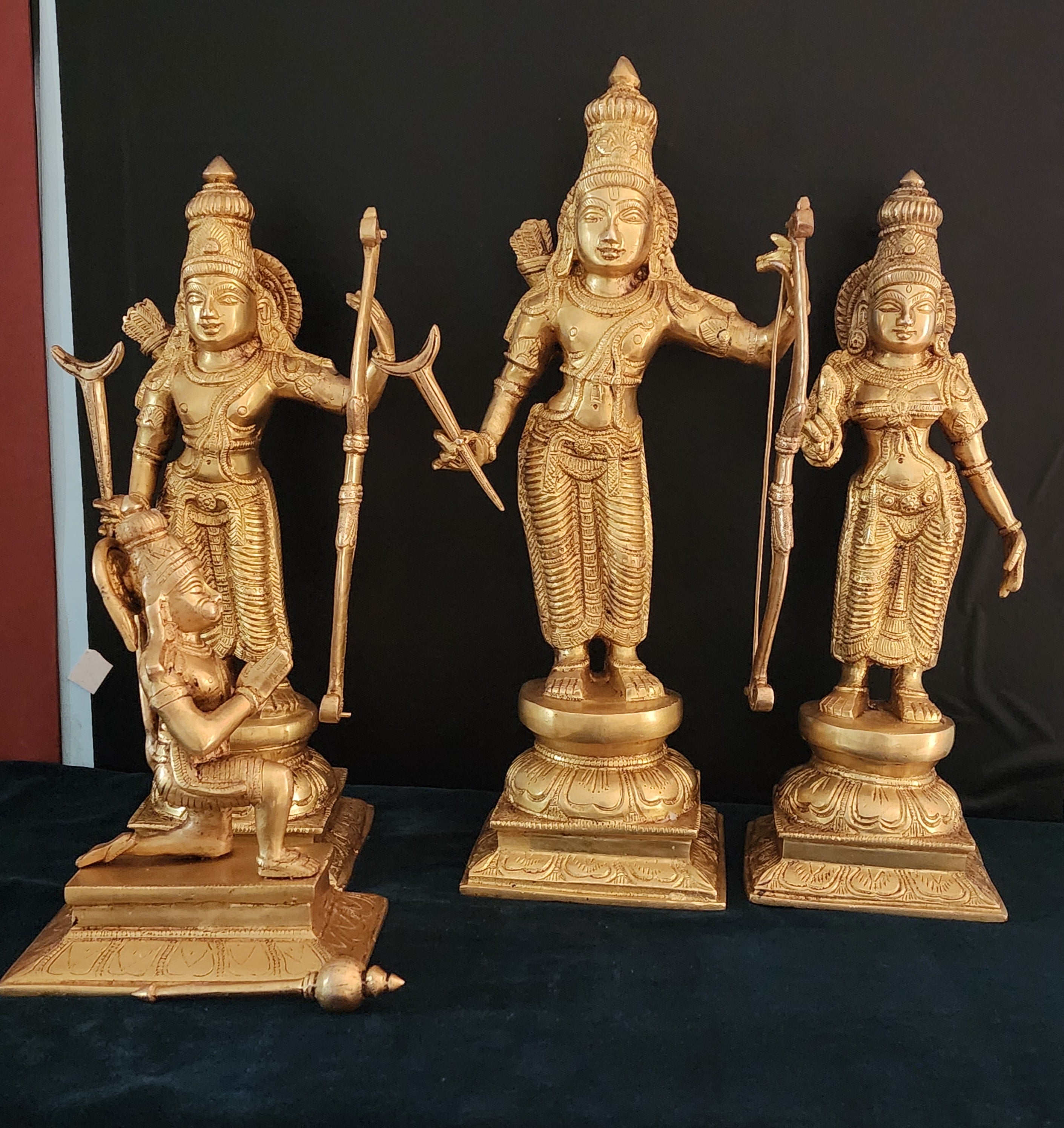 18.5 inch Ram darbar statue