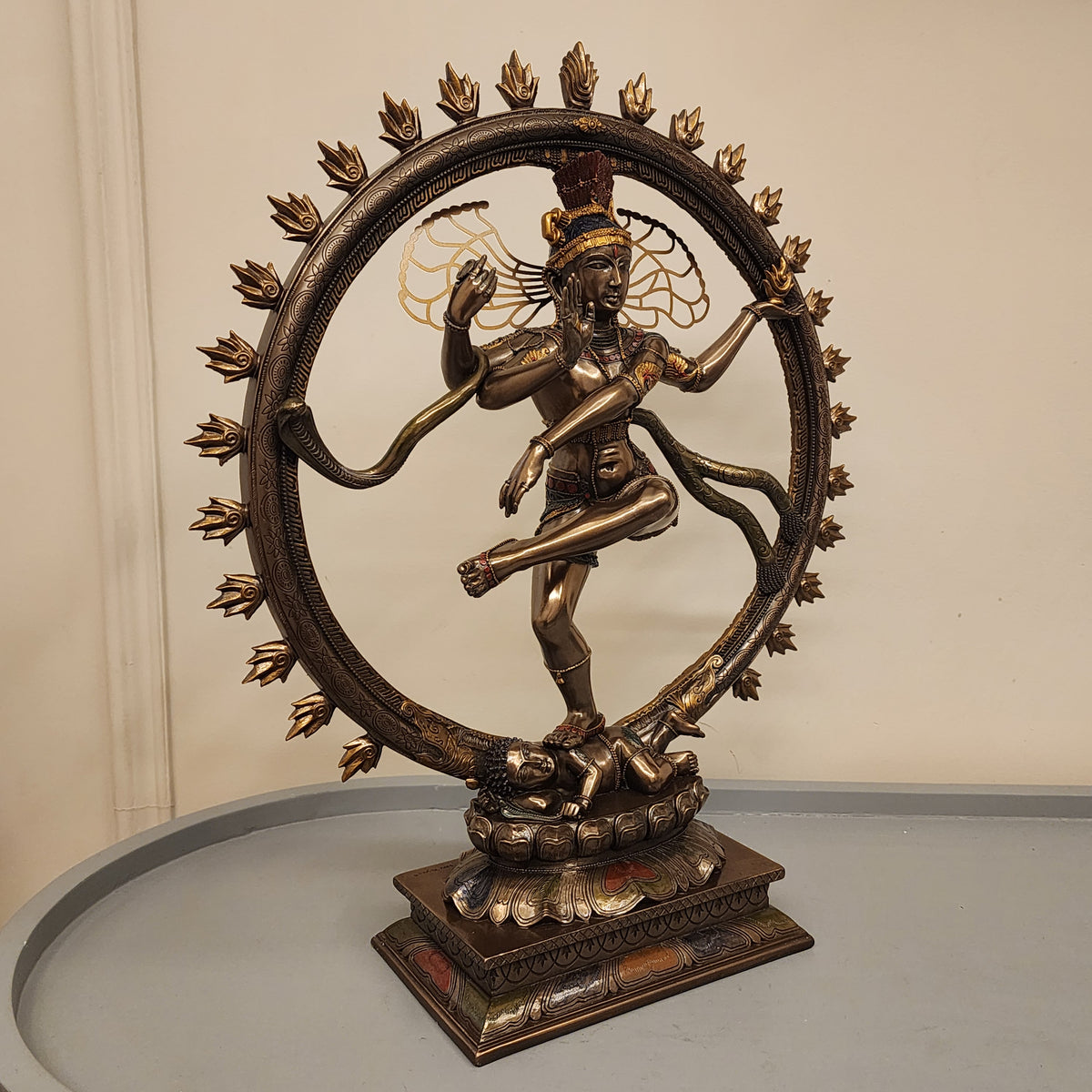 18 inch long Nataraja Statue bronze finished