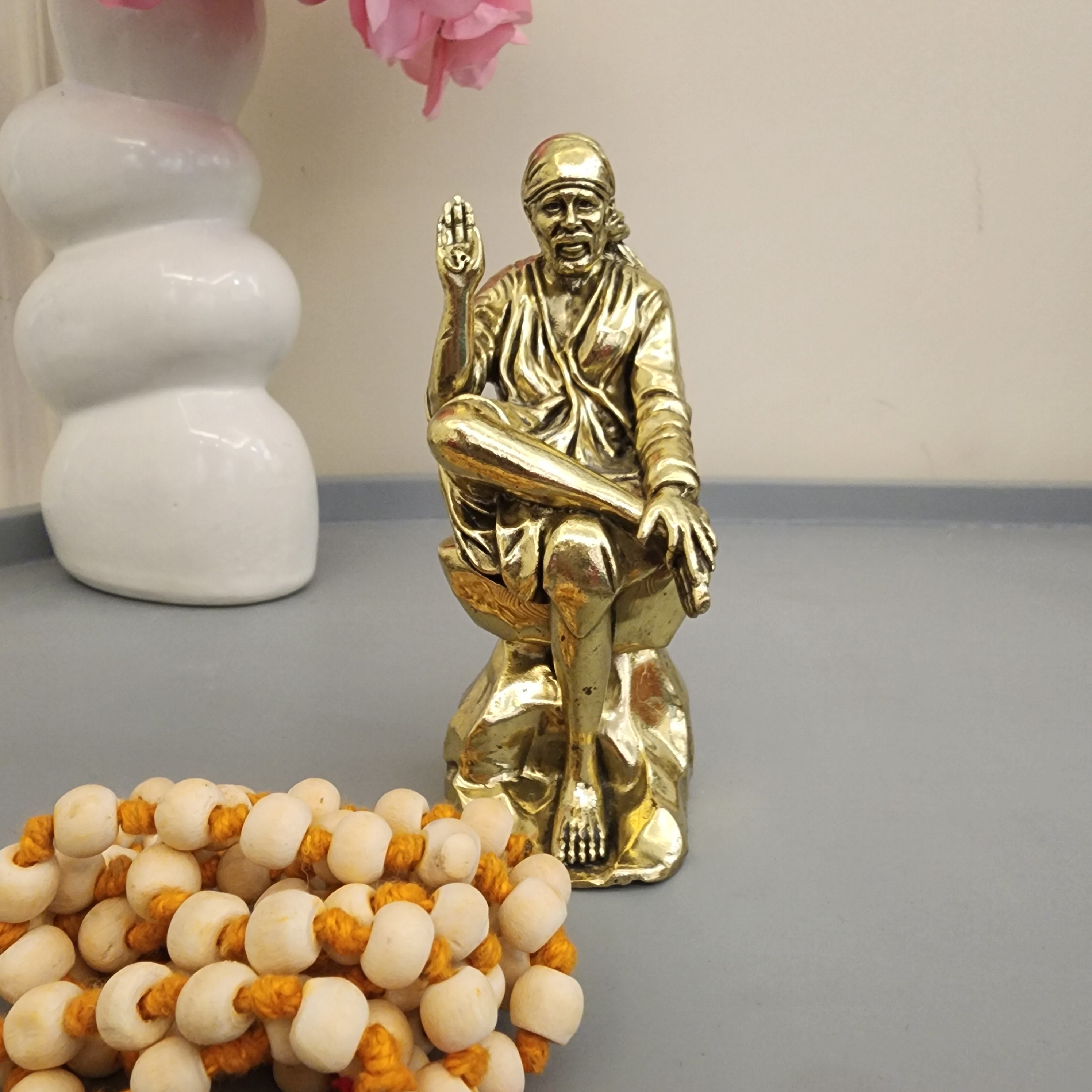 Sai baba statue premium brass 2inch or 5 inch