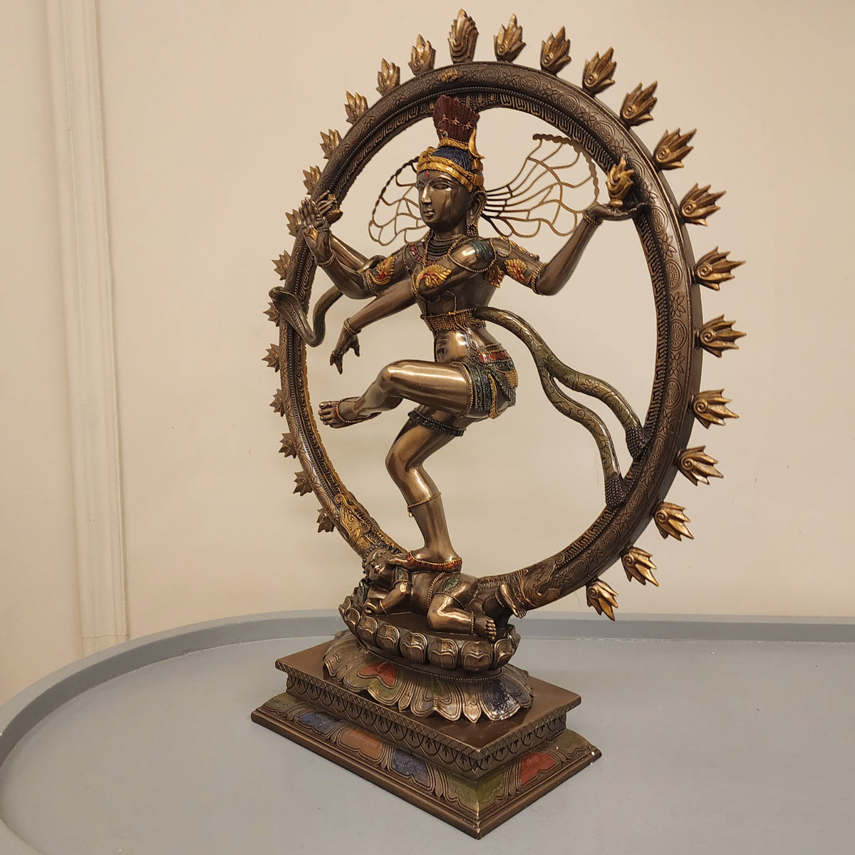 18 inch long Nataraja Statue bronze finished