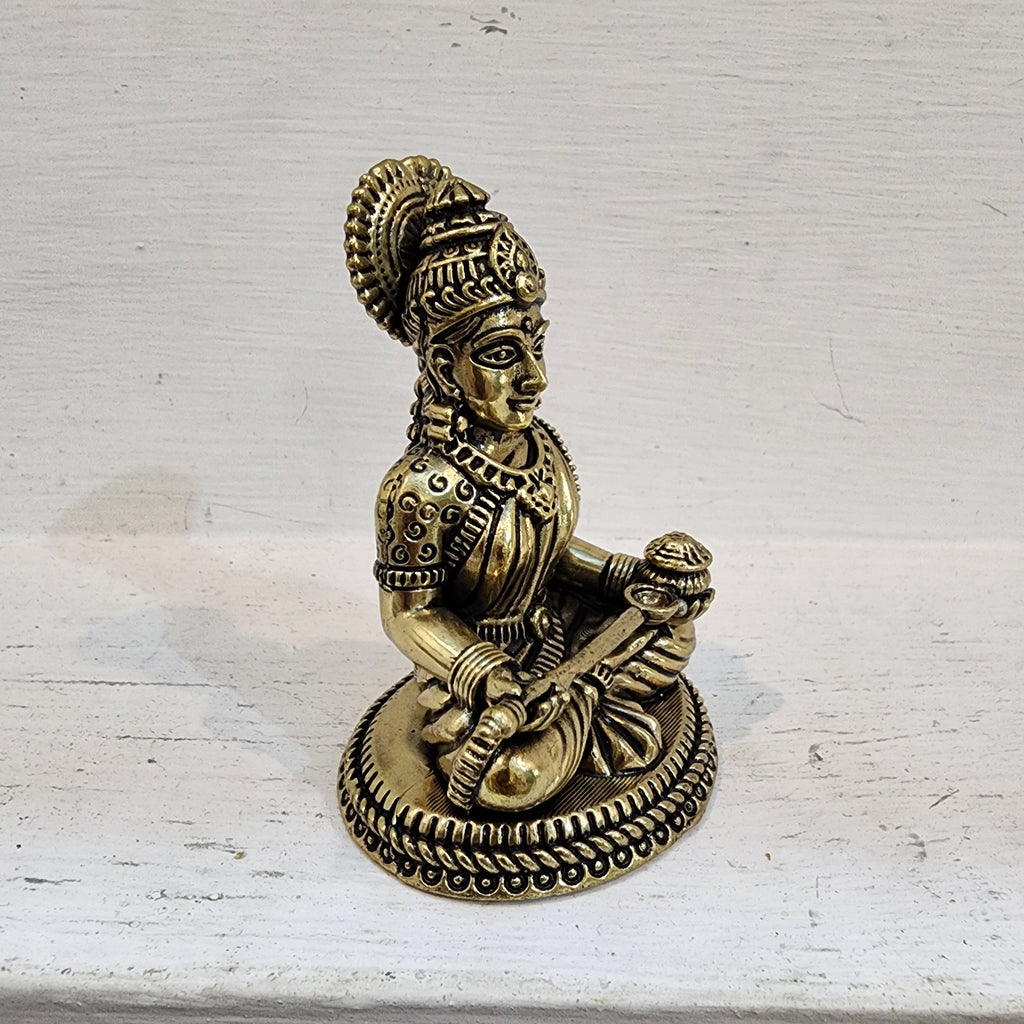 8 cm or 5 cm Mata Annapurna idol premium brass
