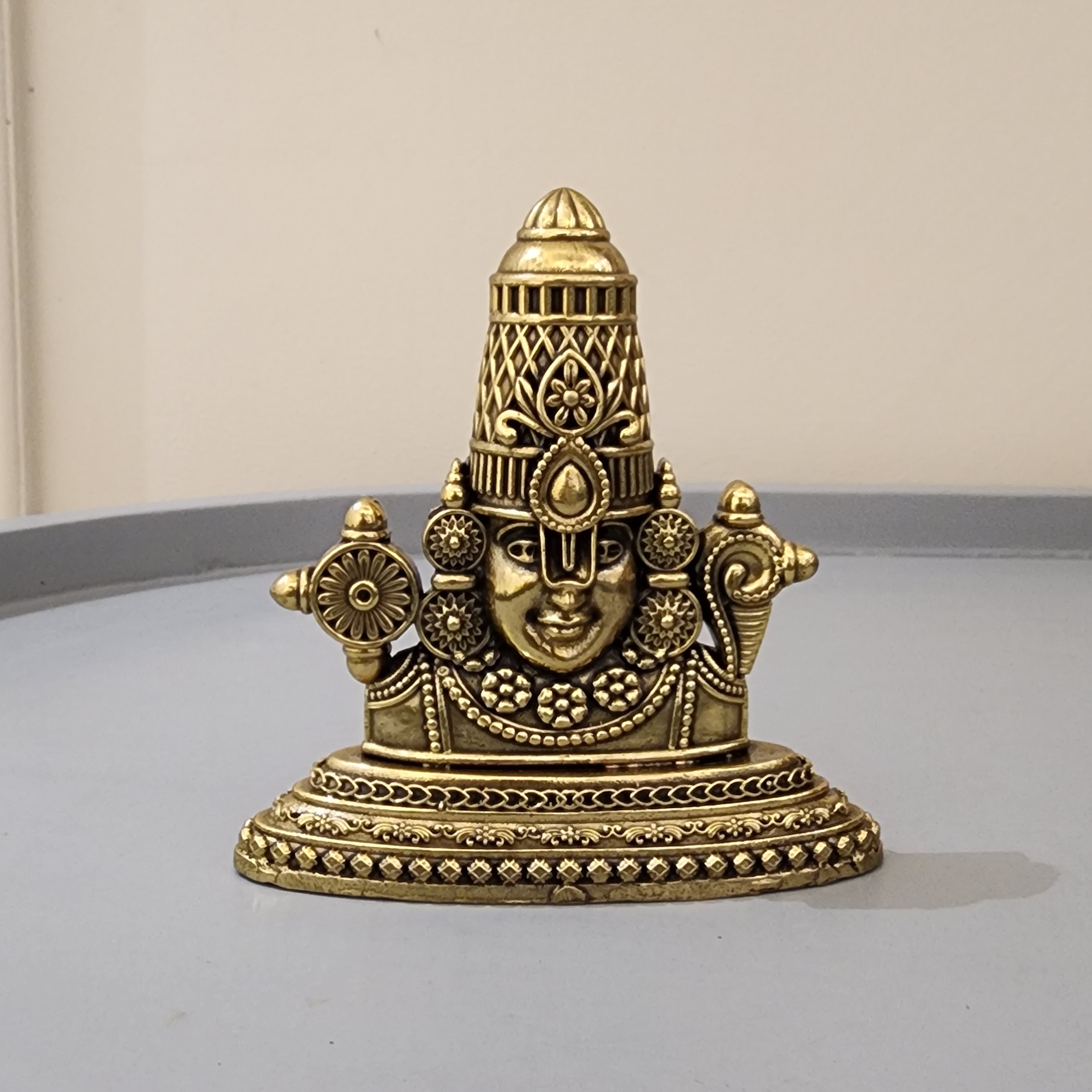 3.5 inch Balaji Venkateshwara car dashboard idol ( 85 gram)