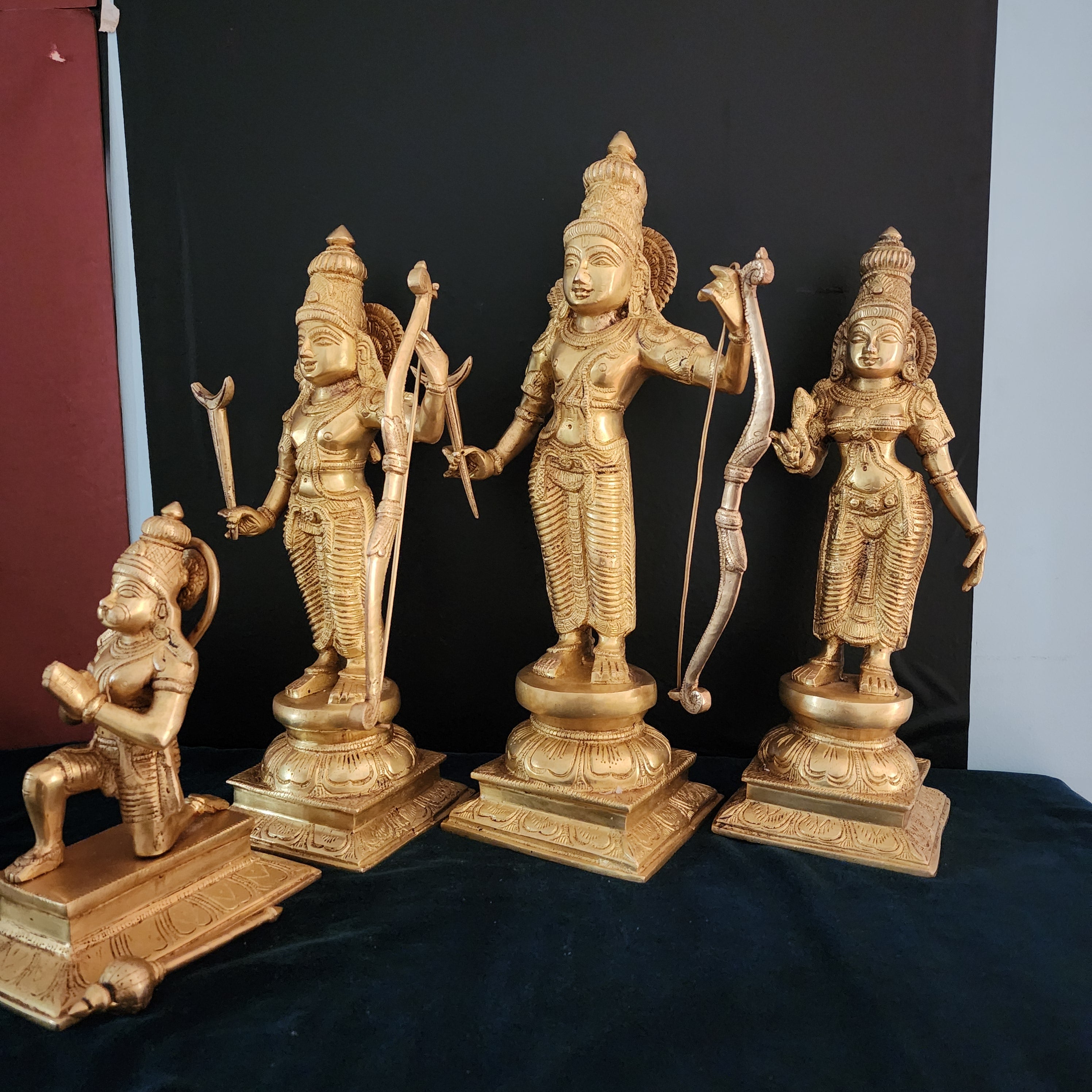 18.5 inch Ram darbar statue