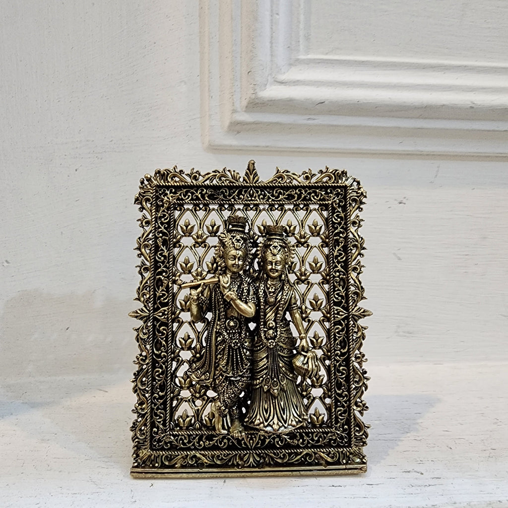 RADHA KRISHNA FOR CAR DASHBOARD 12 cm , 0.213 KG