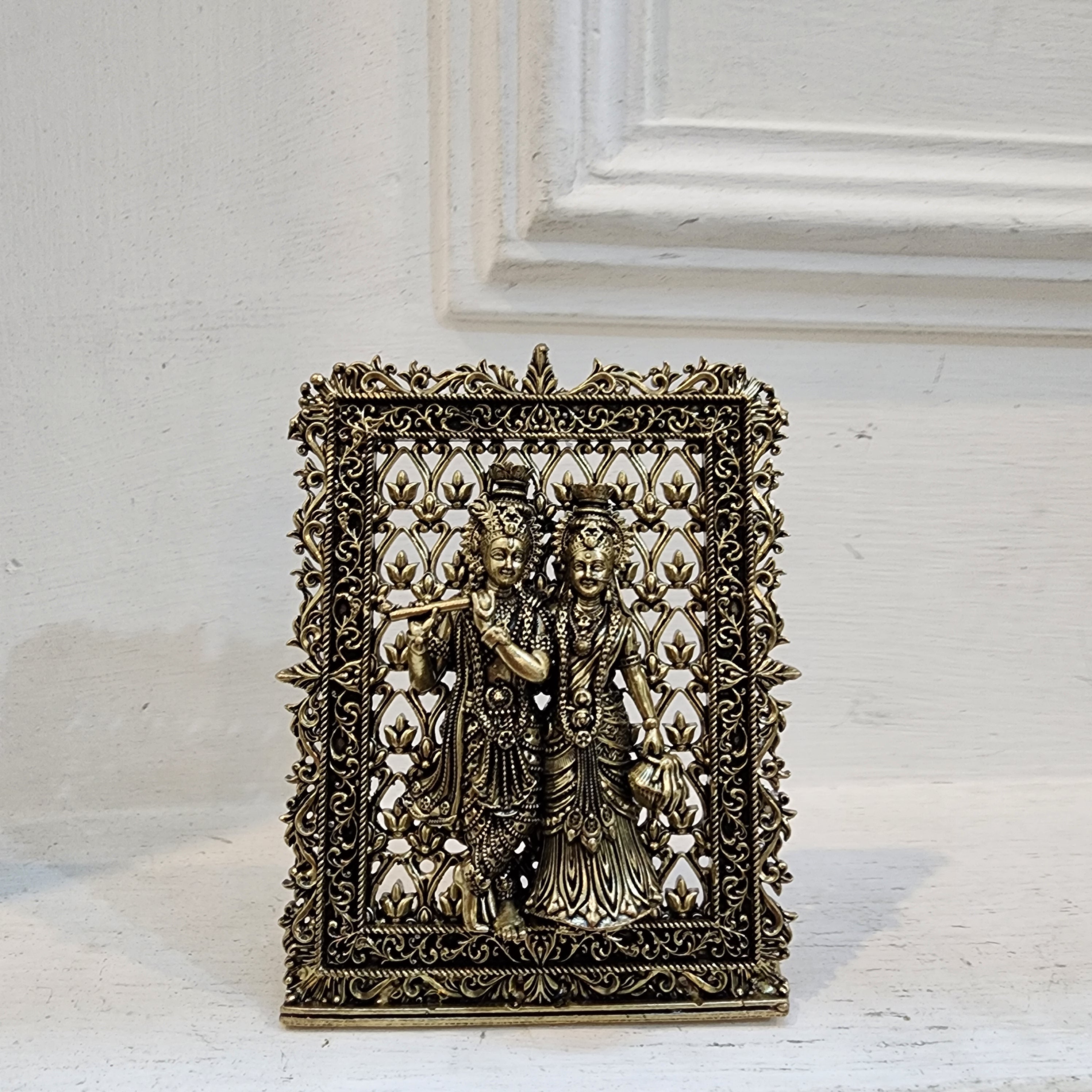 RADHA KRISHNA FOR CAR DASHBOARD 12 cm , 0.213 KG