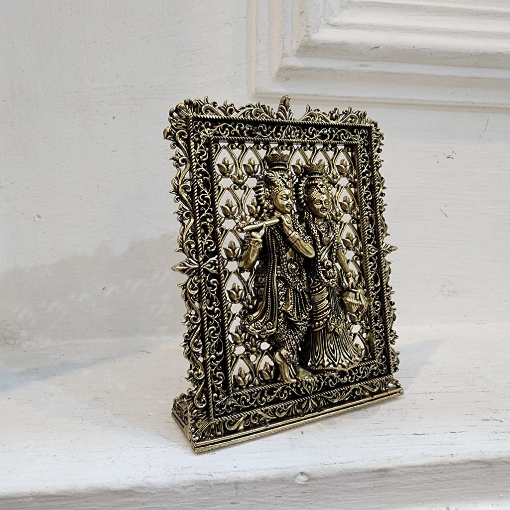 RADHA KRISHNA FOR CAR DASHBOARD 12 cm , 0.213 KG