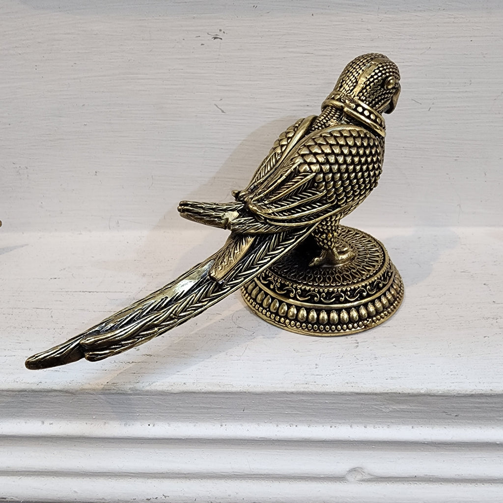 Premium Brass Parrot idol for vastu or decor
