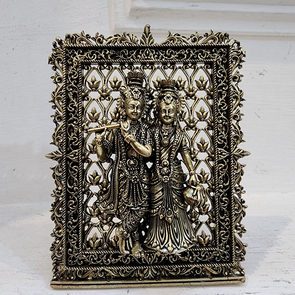 RADHA KRISHNA FOR CAR DASHBOARD 12 cm , 0.213 KG