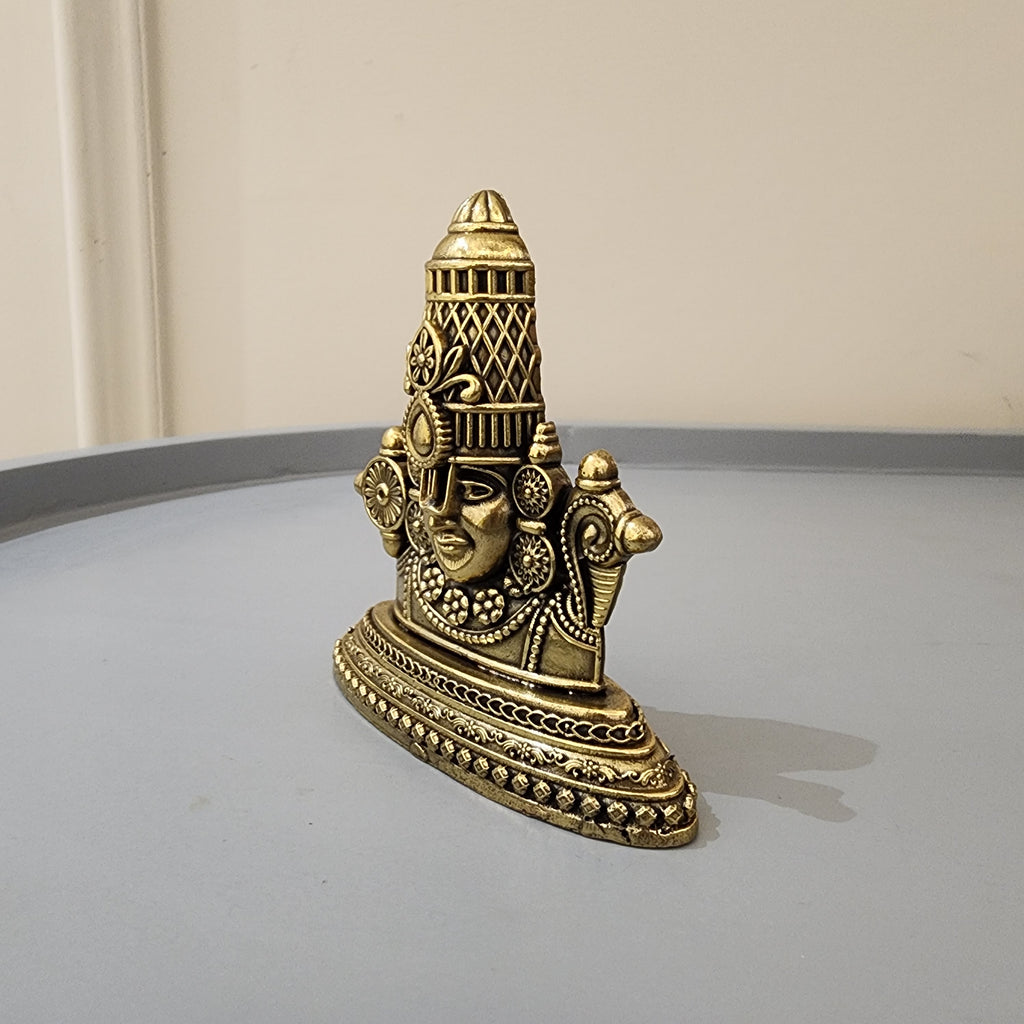 3.5 inch Balaji Venkateshwara car dashboard idol ( 85 gram)