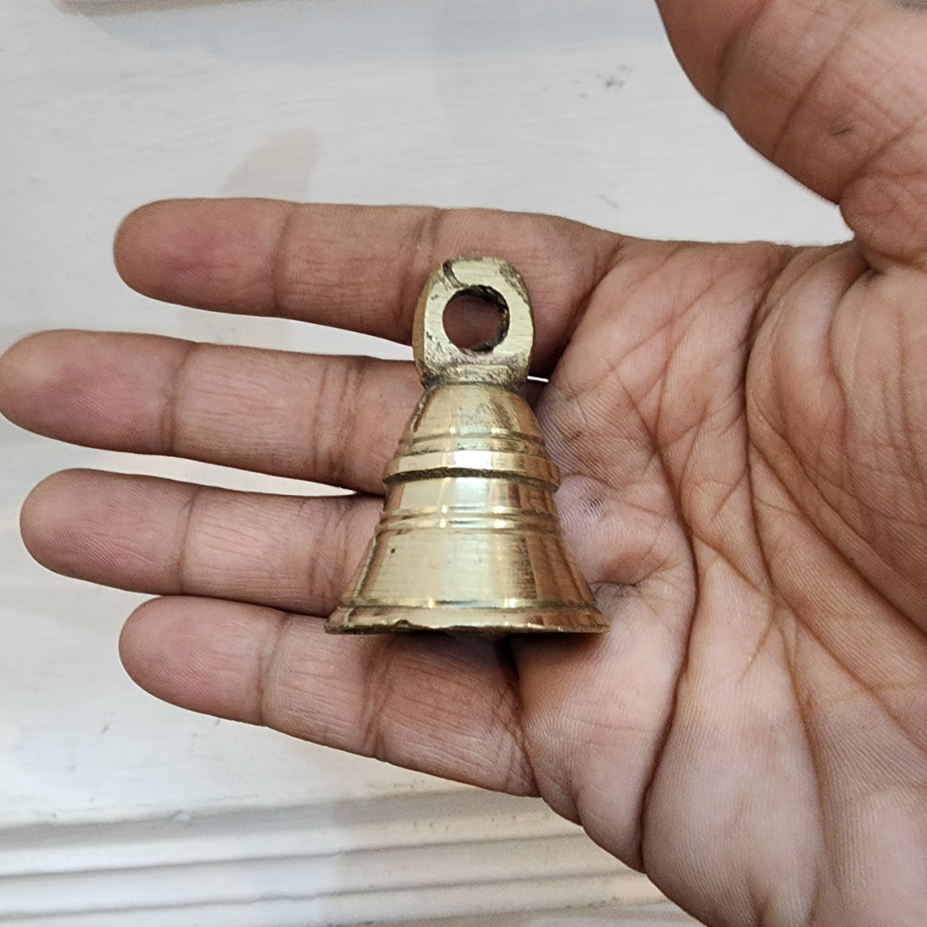 Small brass bell 2 inch , weight:- 50 gram approx