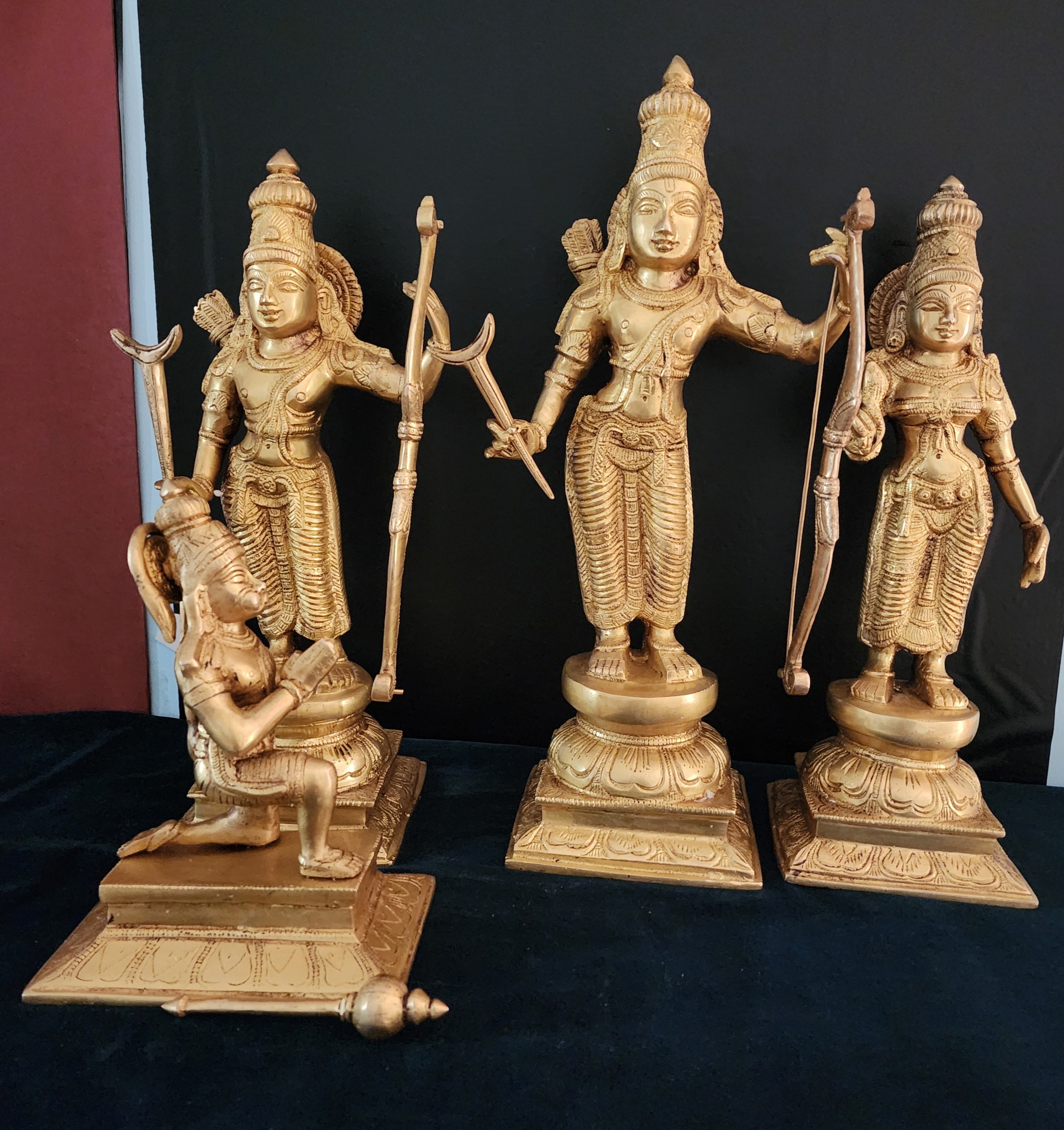 18.5 inch Ram darbar statue