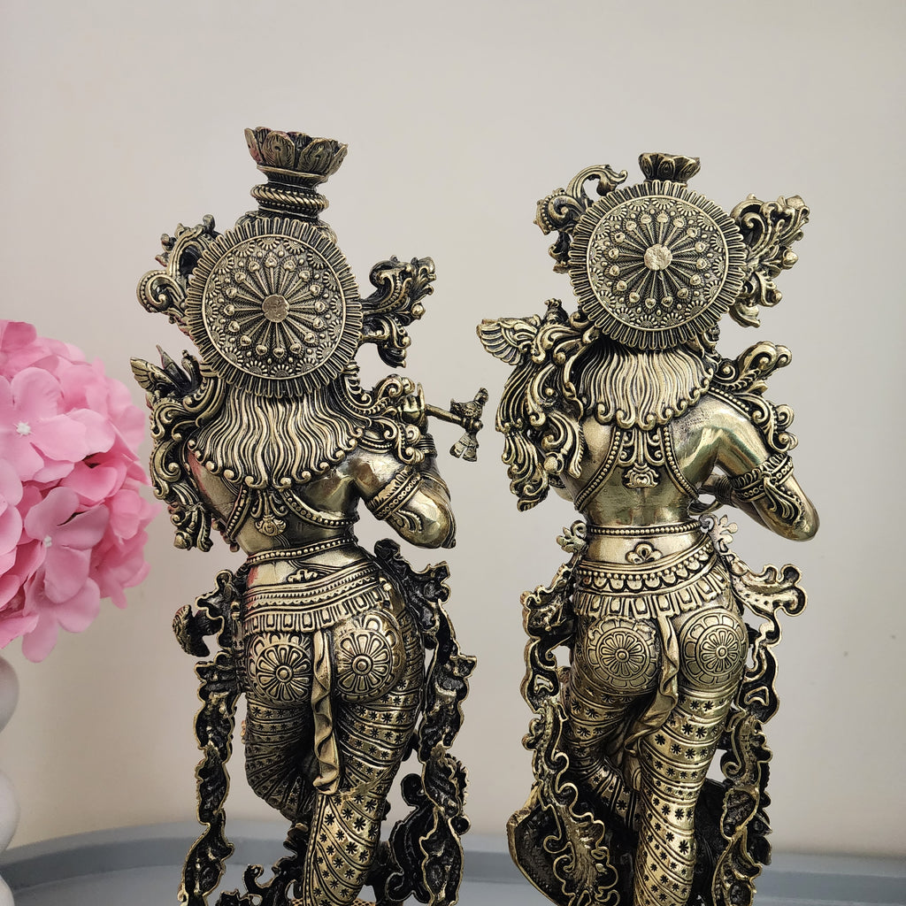 10 cm , 29 cm , 37 cm lord Krishna statue premium brass statue
