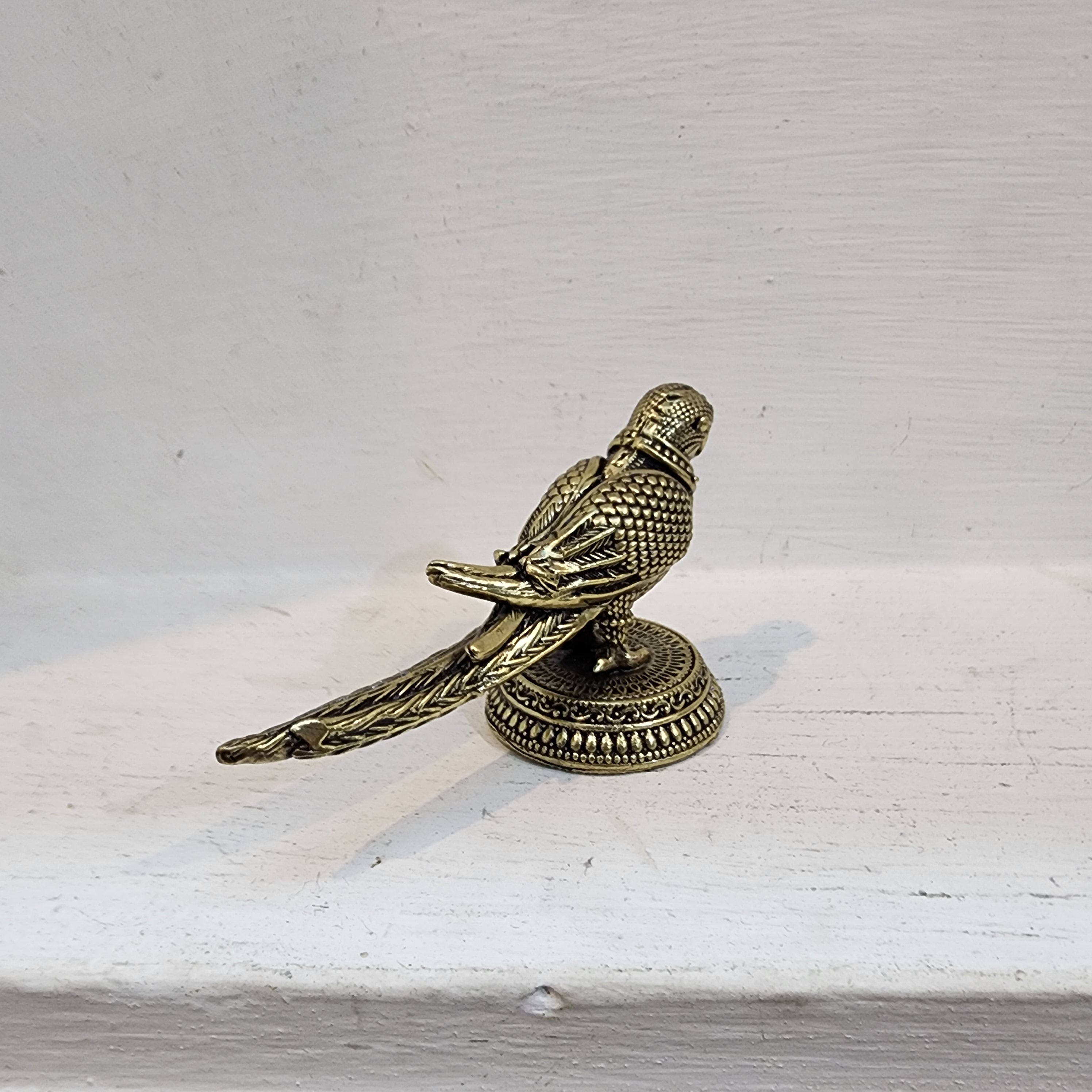 Premium Brass Parrot idol for vastu or decor
