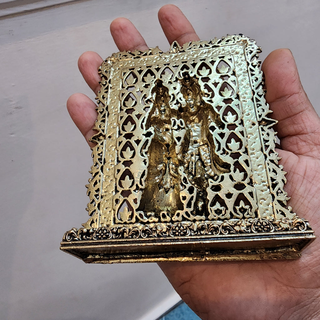 RADHA KRISHNA FOR CAR DASHBOARD 12 cm , 0.213 KG