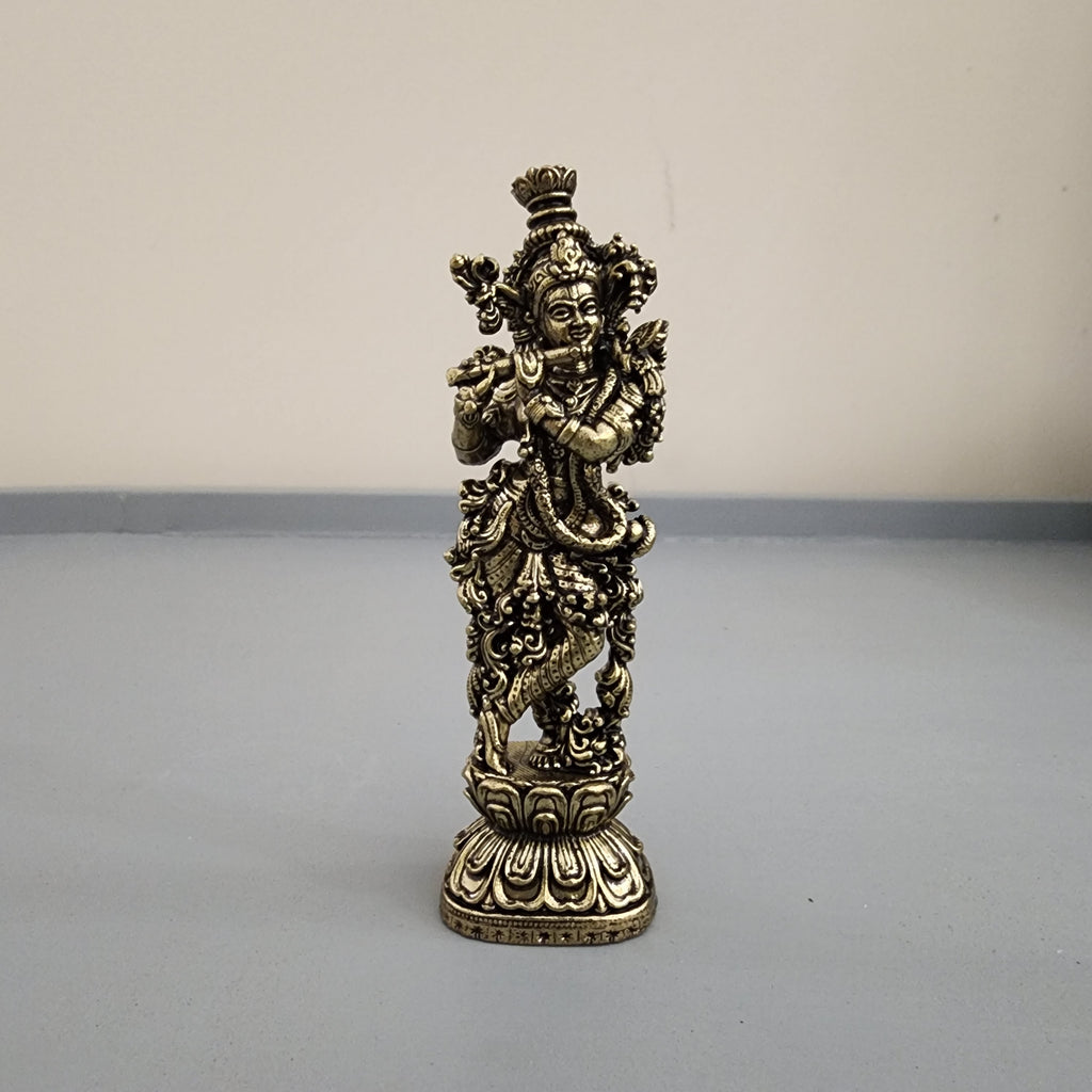 lord Krishna statue premium brass statue