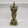 6 inch Tirupati Balaji Venkateshwara statue in premium brass
