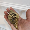 Brass Narayan Shankh I Conch Shell 4 inch | 120 grams