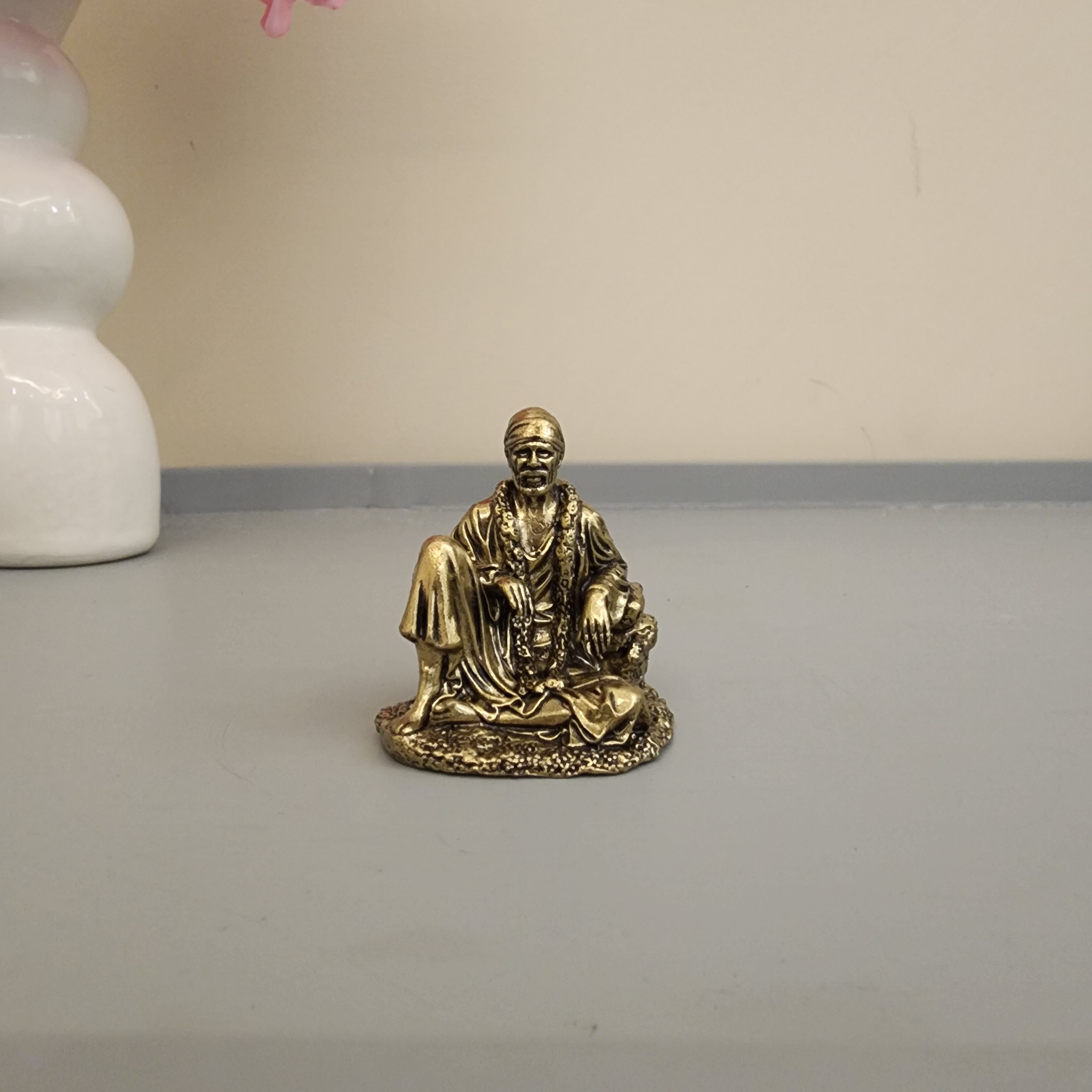 Sai baba statue premium brass 2inch or 5 inch