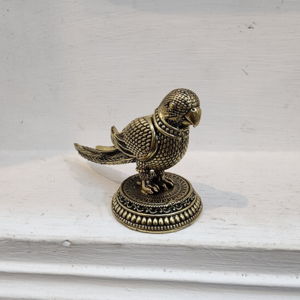 Premium Brass Parrot idol for vastu or decor