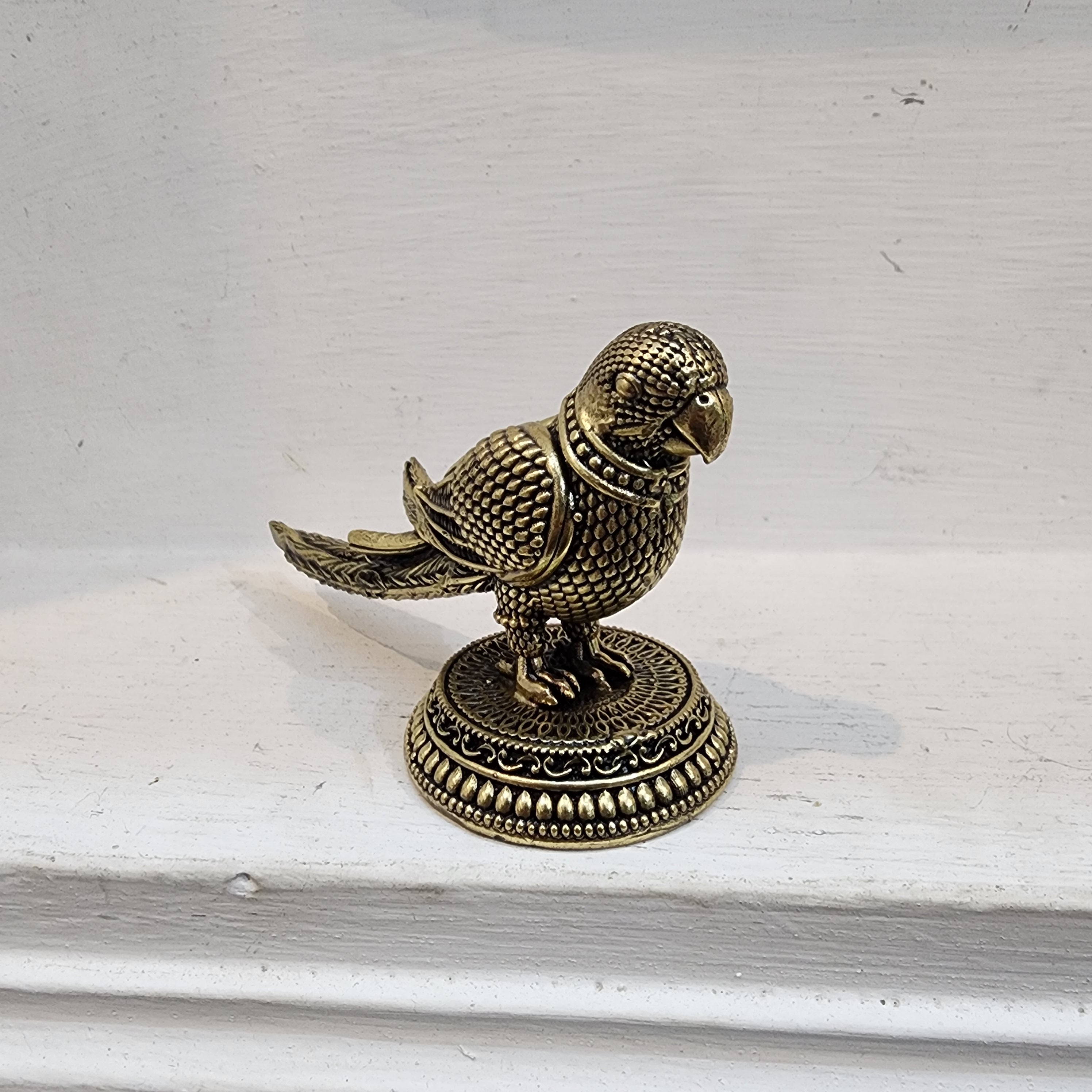Premium Brass Parrot idol for vastu or decor