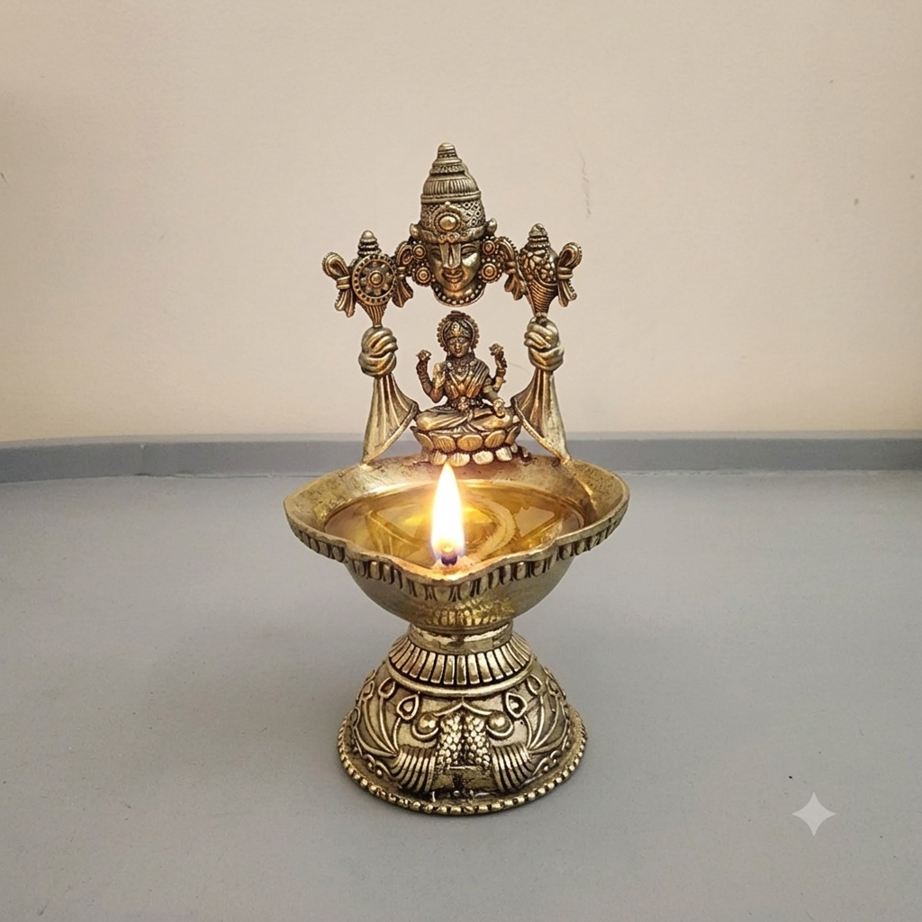 Tirupati Balaji Lakshmi diya (200 gram)
